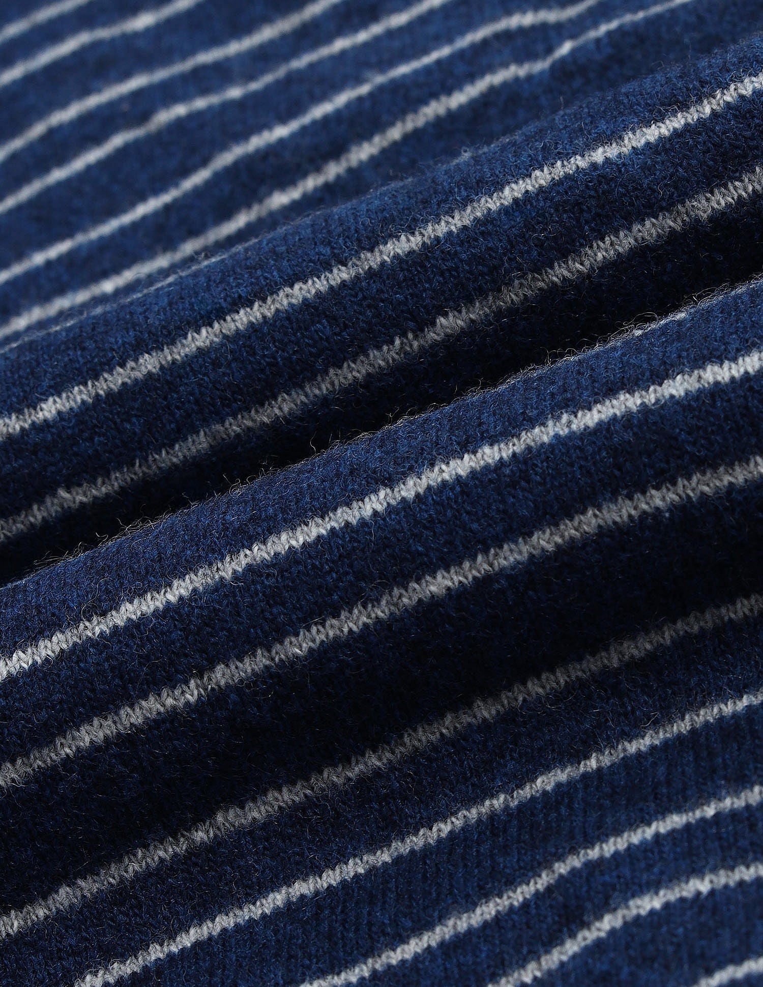 Regular Fit Striped Sweater Blue - U.S. Polo Assn. India | Large