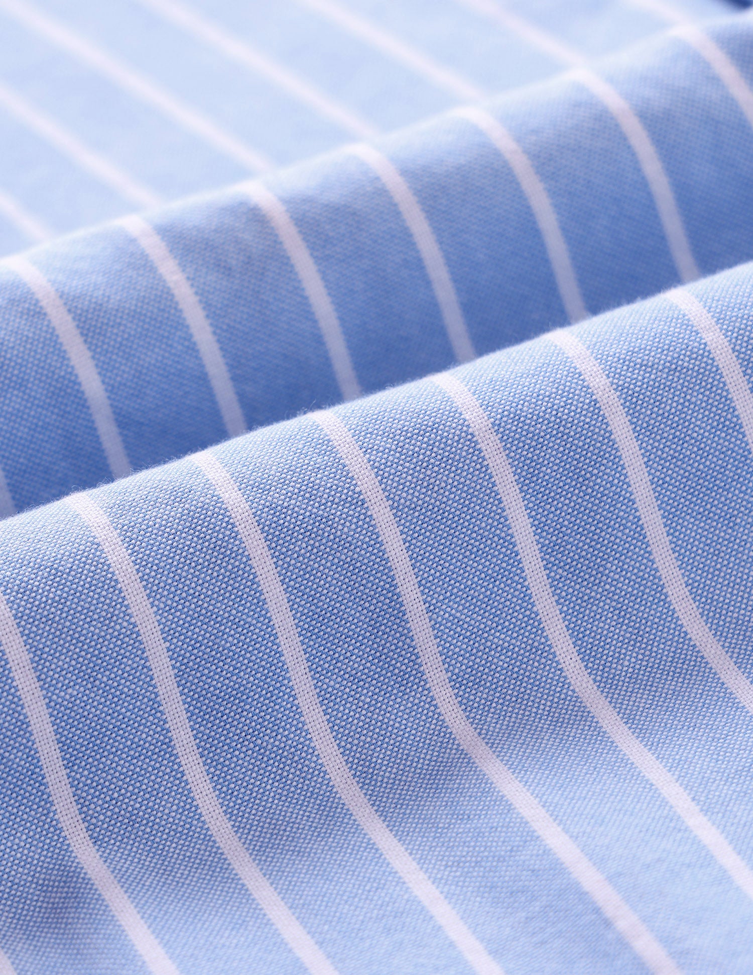 Button Down Striped Casual Shirt Light Blue - U.S. POLO ASSN. | Large