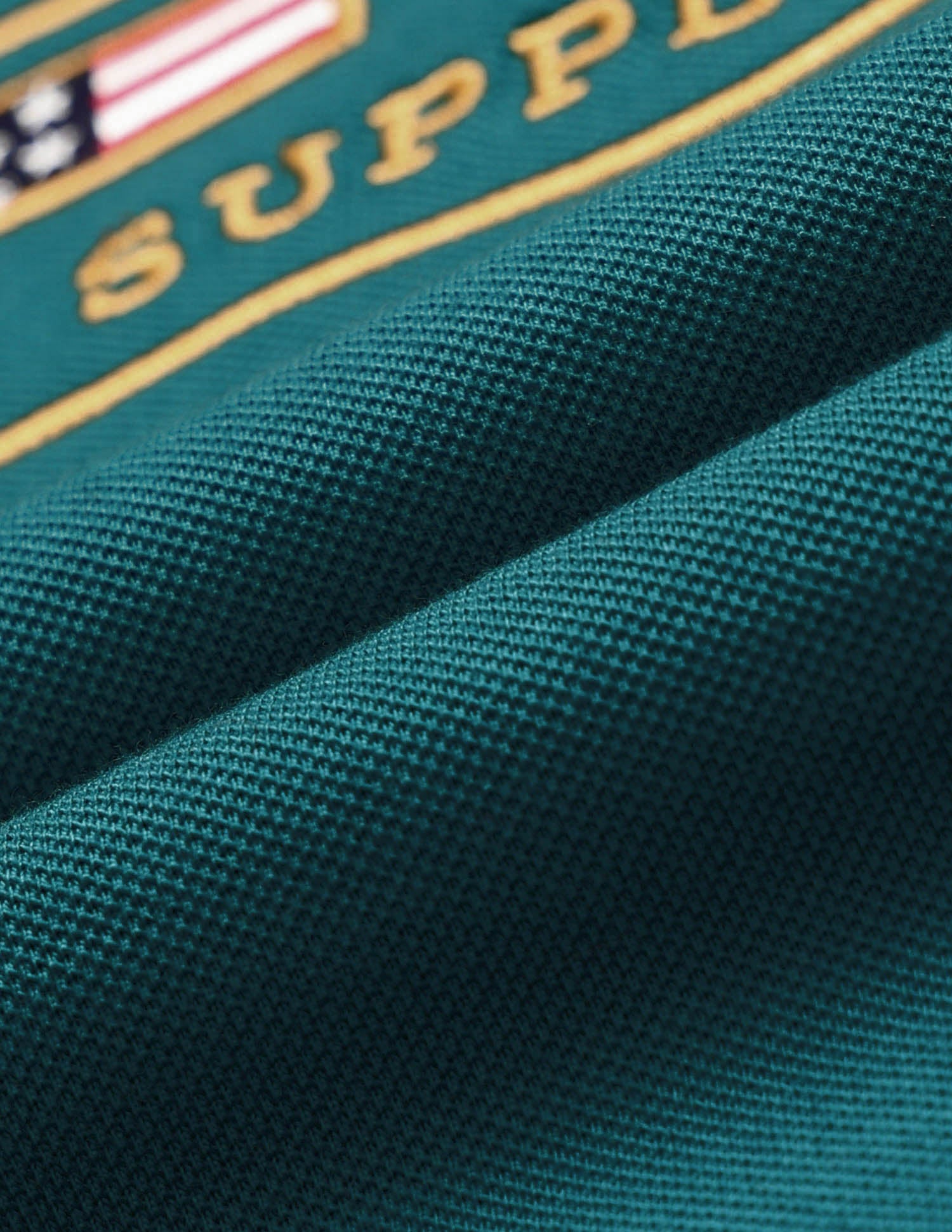 Brand Embroidered Classic Polo Shirt Teal - U.S. Polo Assn. India | Large