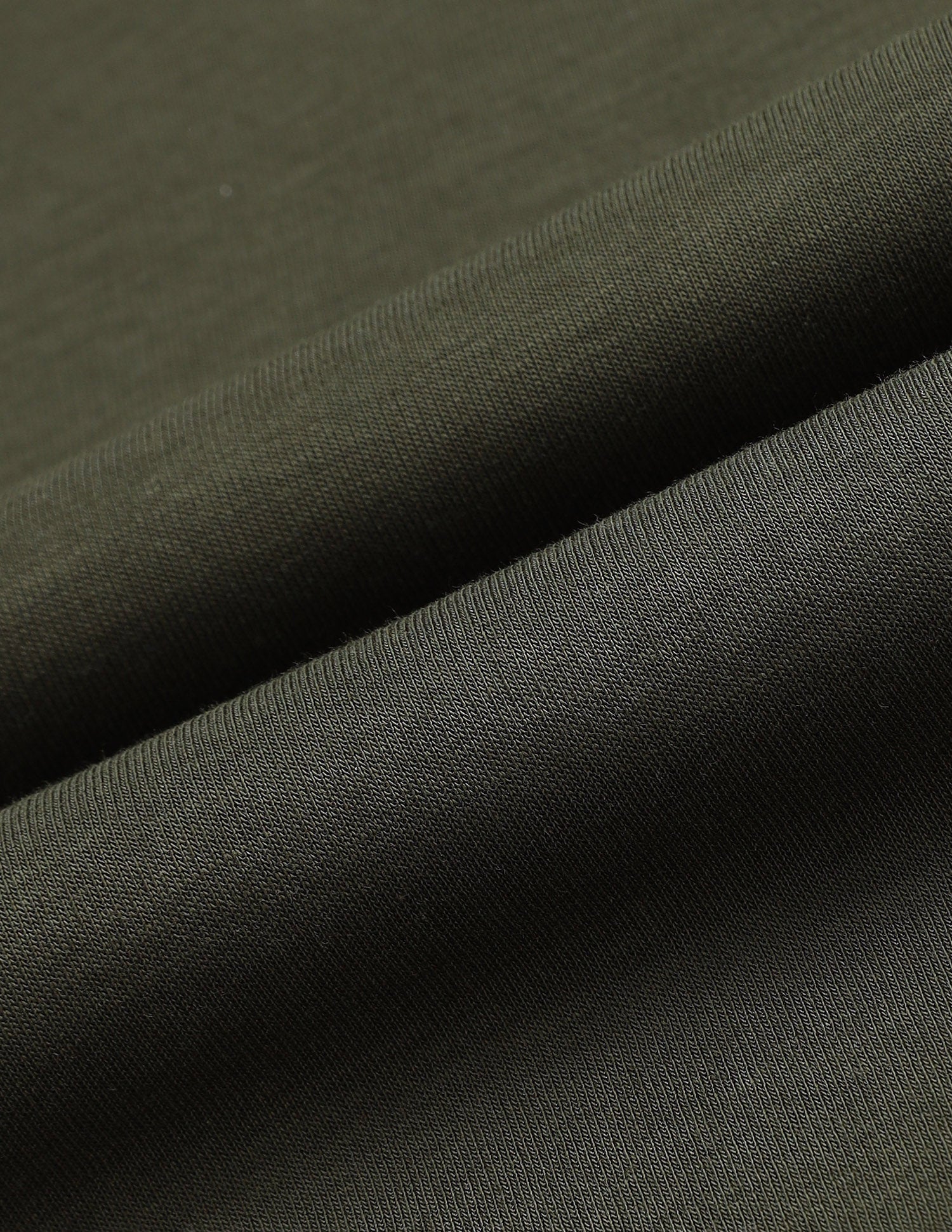 Solid Slim Fit T-Shirt Olive - U.S. Polo Assn. India | Large