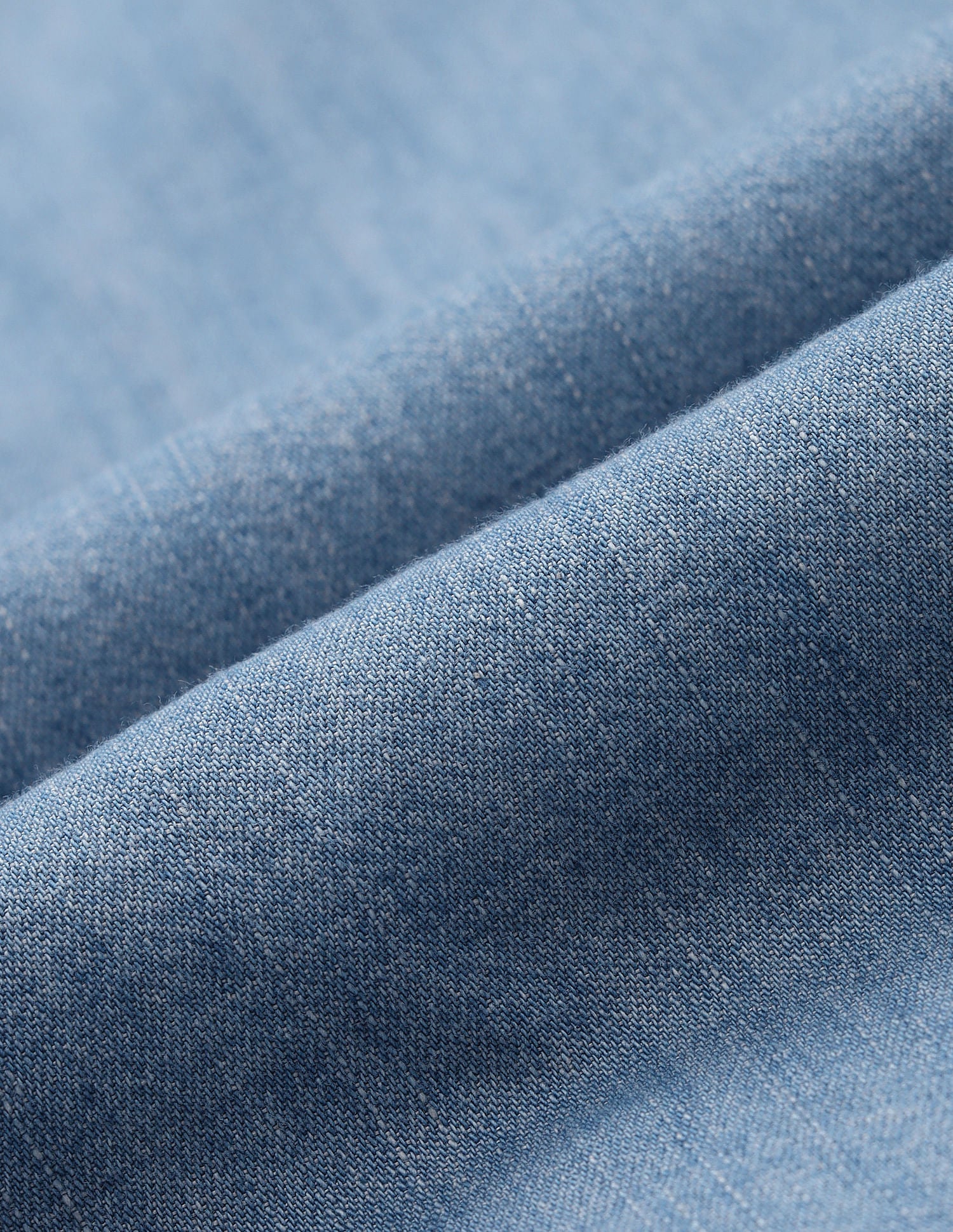 Chambray Washed Slub Shirt Blue - U.S. POLO ASSN. | Large