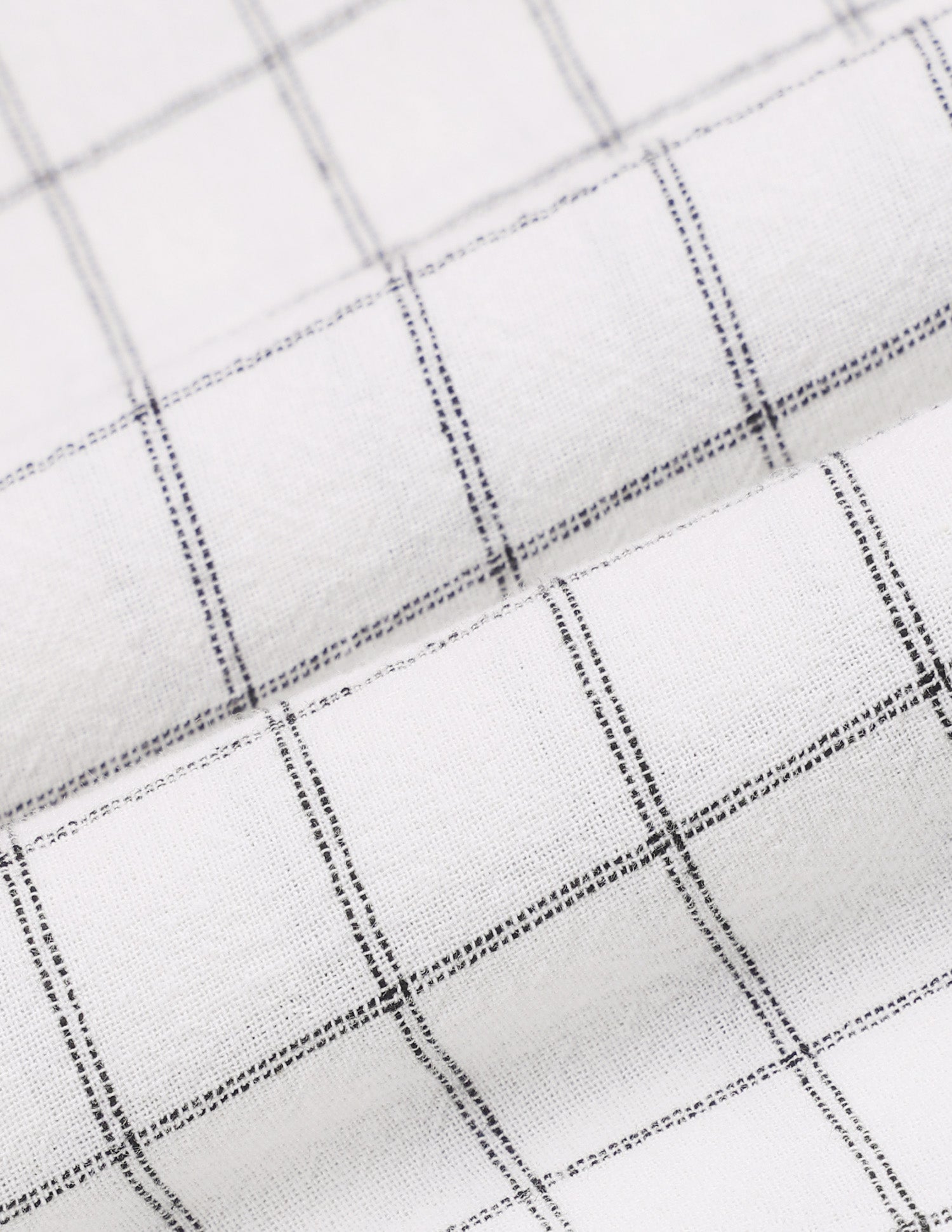 Windowpane Checked Regular Fit Shirt White - U.S. Polo Assn. India | Large