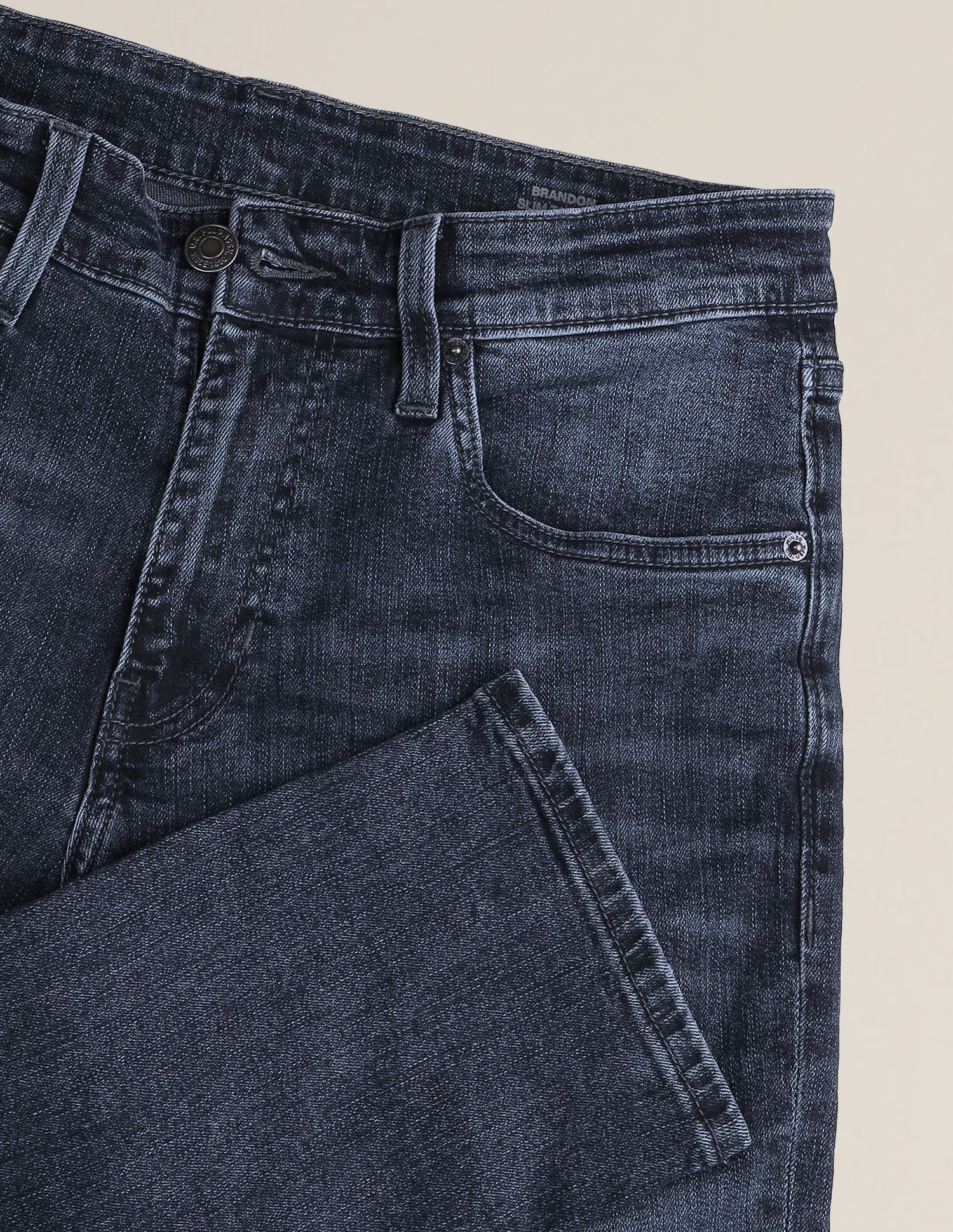 Brandon Slim-Tapered Fit Blue Jeans Dark Blue - U.S. Polo Assn. India | Large