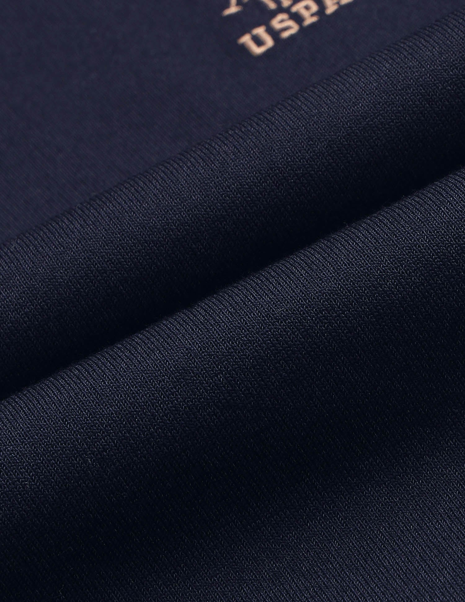 Solid Slim Fit Polo Shirt Navy - U.S. POLO ASSN. | Large