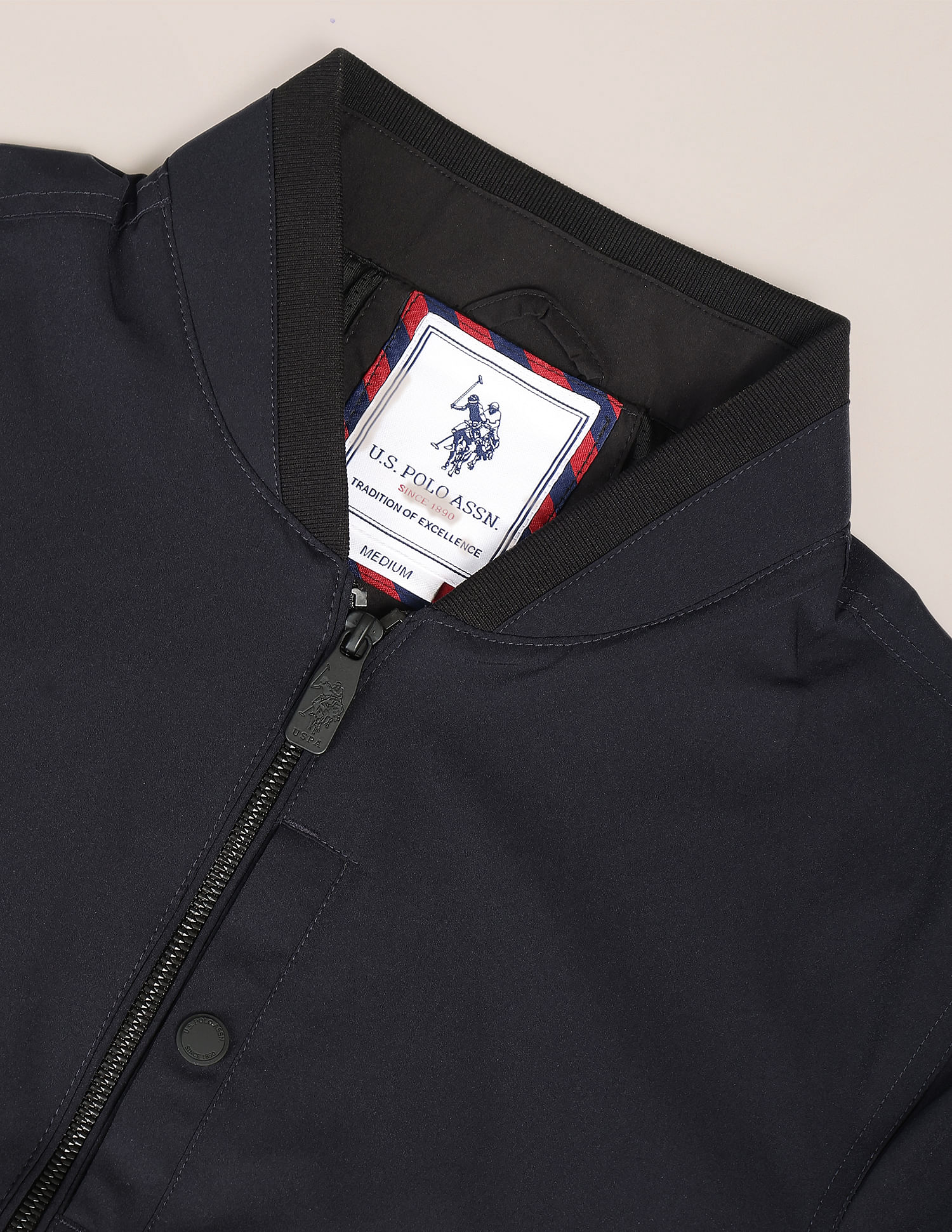 Bomber Windcheater Jacket Navy - U.S. Polo Assn. India | Large