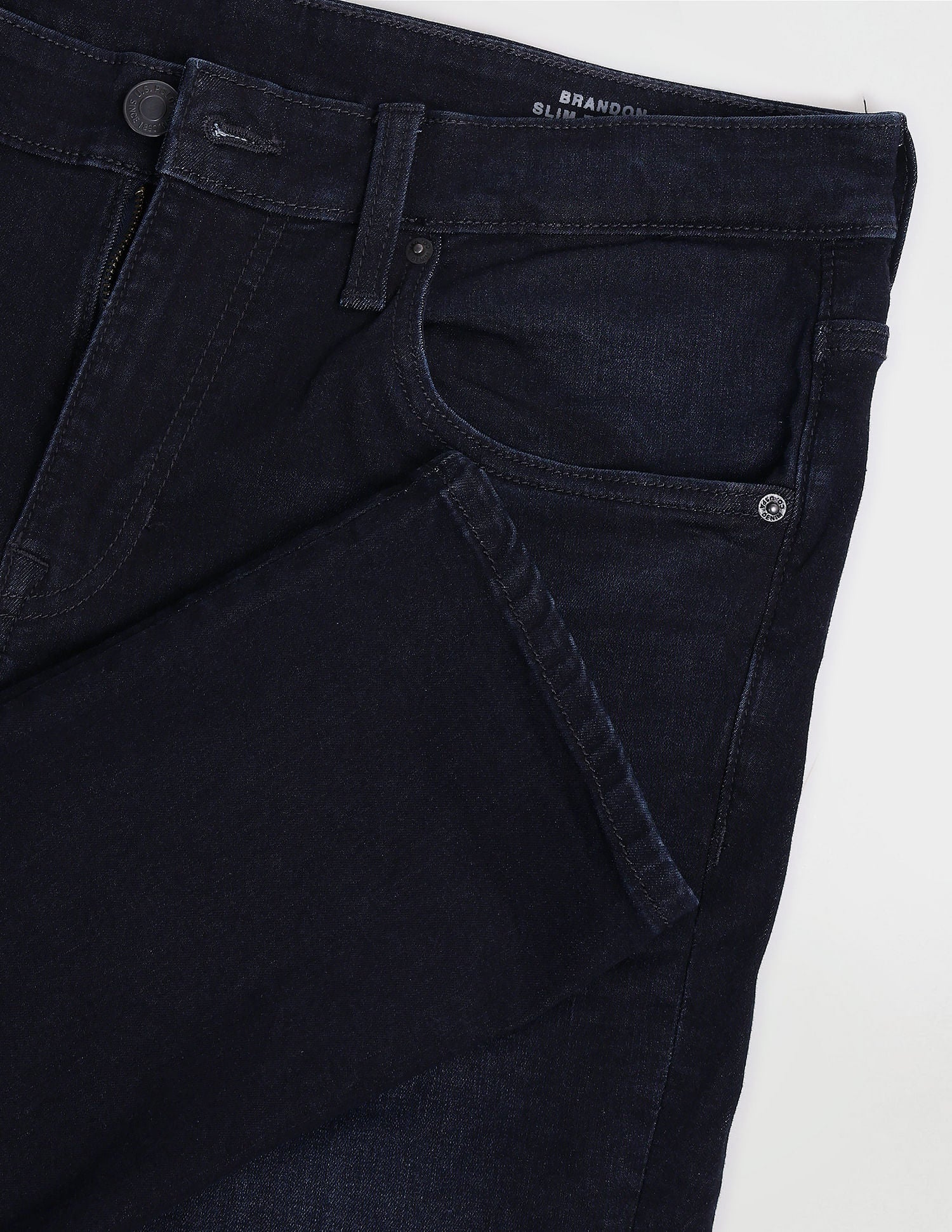 Brandon Slim Tapered Blue Jeans Blue - U.S. Polo Assn. India | Large