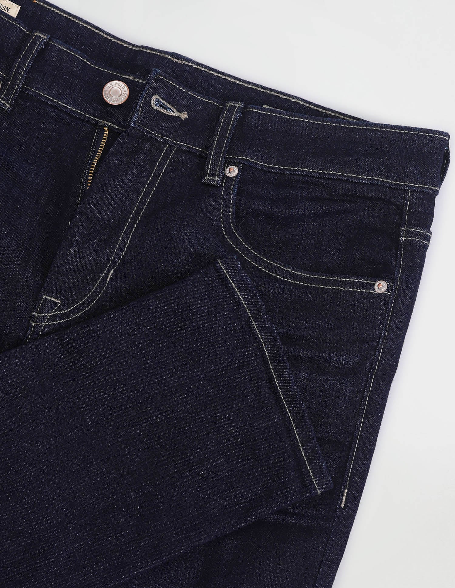 Regallo Skinny Fit Blue Jeans Blue - U.S. Polo Assn. India | Large