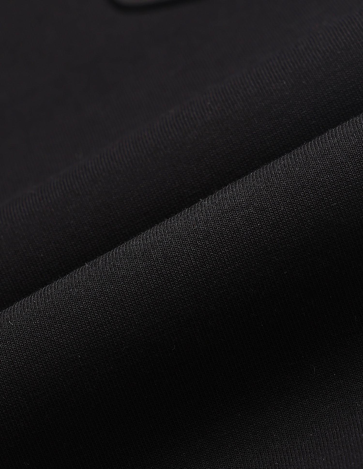 Brand Embossed Regular Fit Sweatshirt Black - U.S. POLO ASSN. | Large