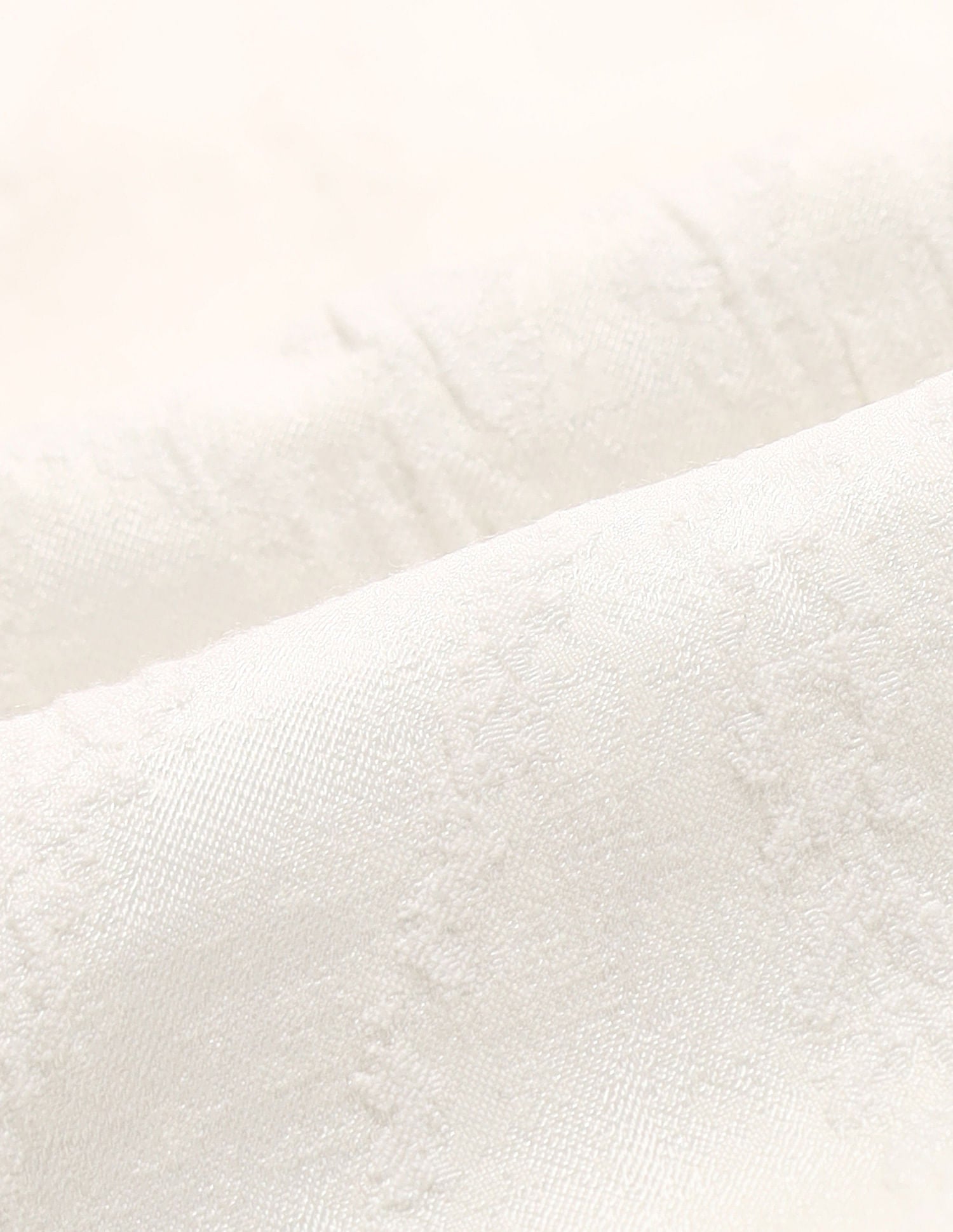 Jacquard Relaxed Fit Shirt Off White - U.S. POLO ASSN. | Large