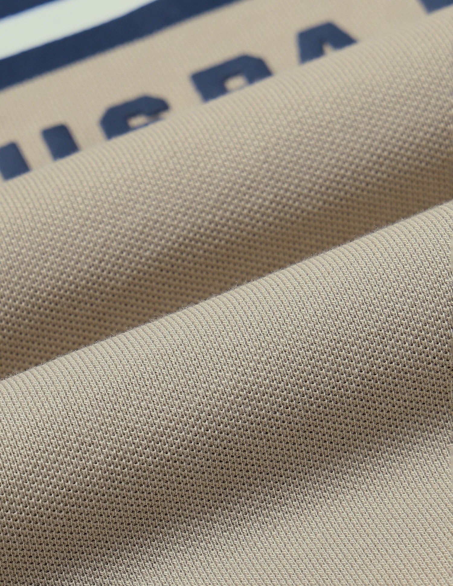 Muscle Fit Typographic Printed Polo Shirt Beige - U.S. POLO ASSN. | Large