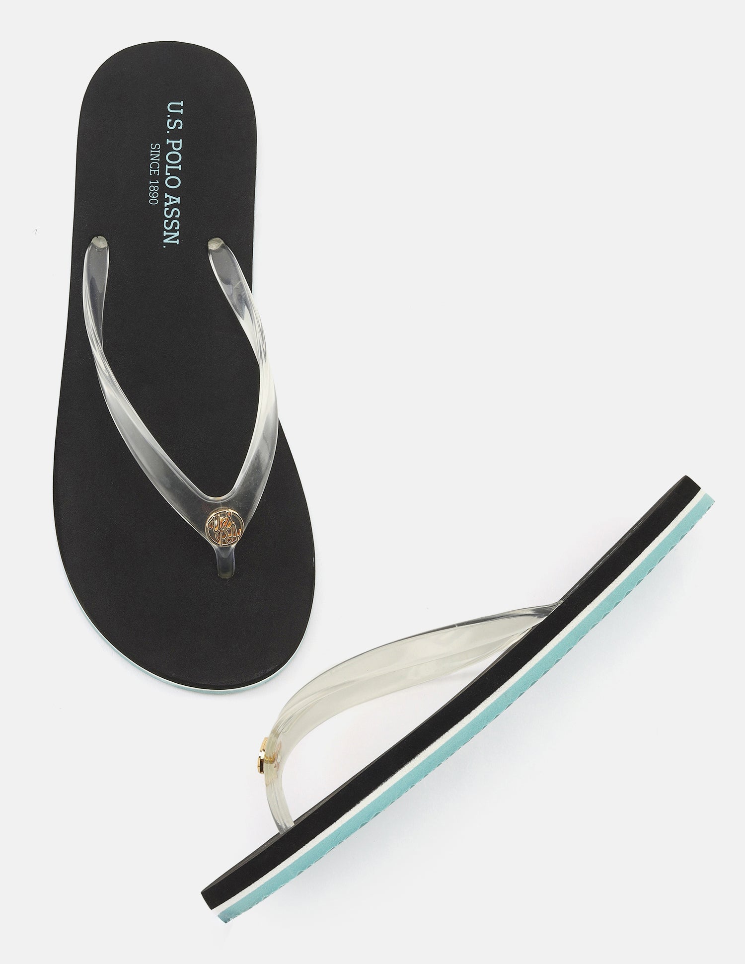 Bina Flip Flop Sandals Black - U.S. Polo Assn. India | Large