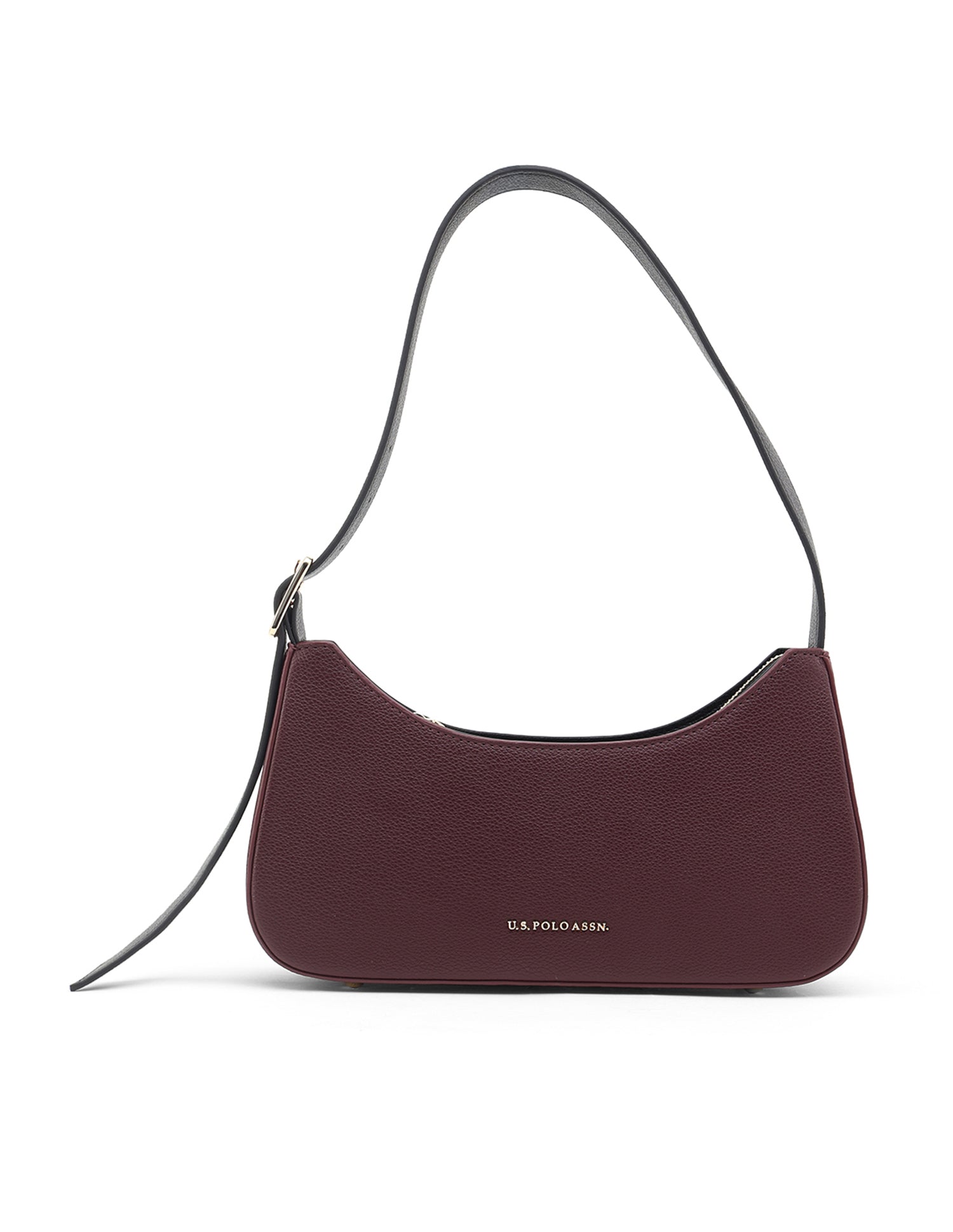 Caramel Shoulder Bag Burgundy - U.S. Polo Assn. India | Large