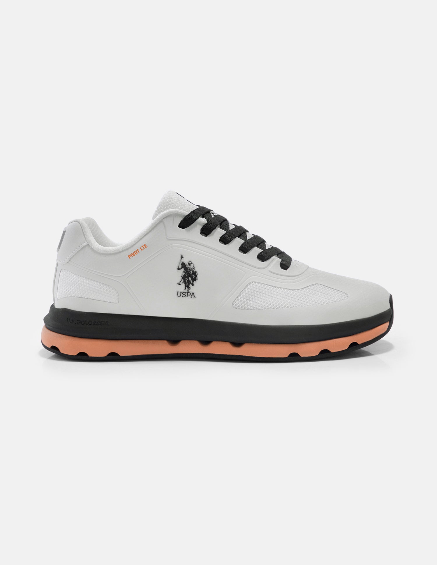 Pivot Lte Lace-Ups Sneakers Light Grey - U.S. Polo Assn. India | Large