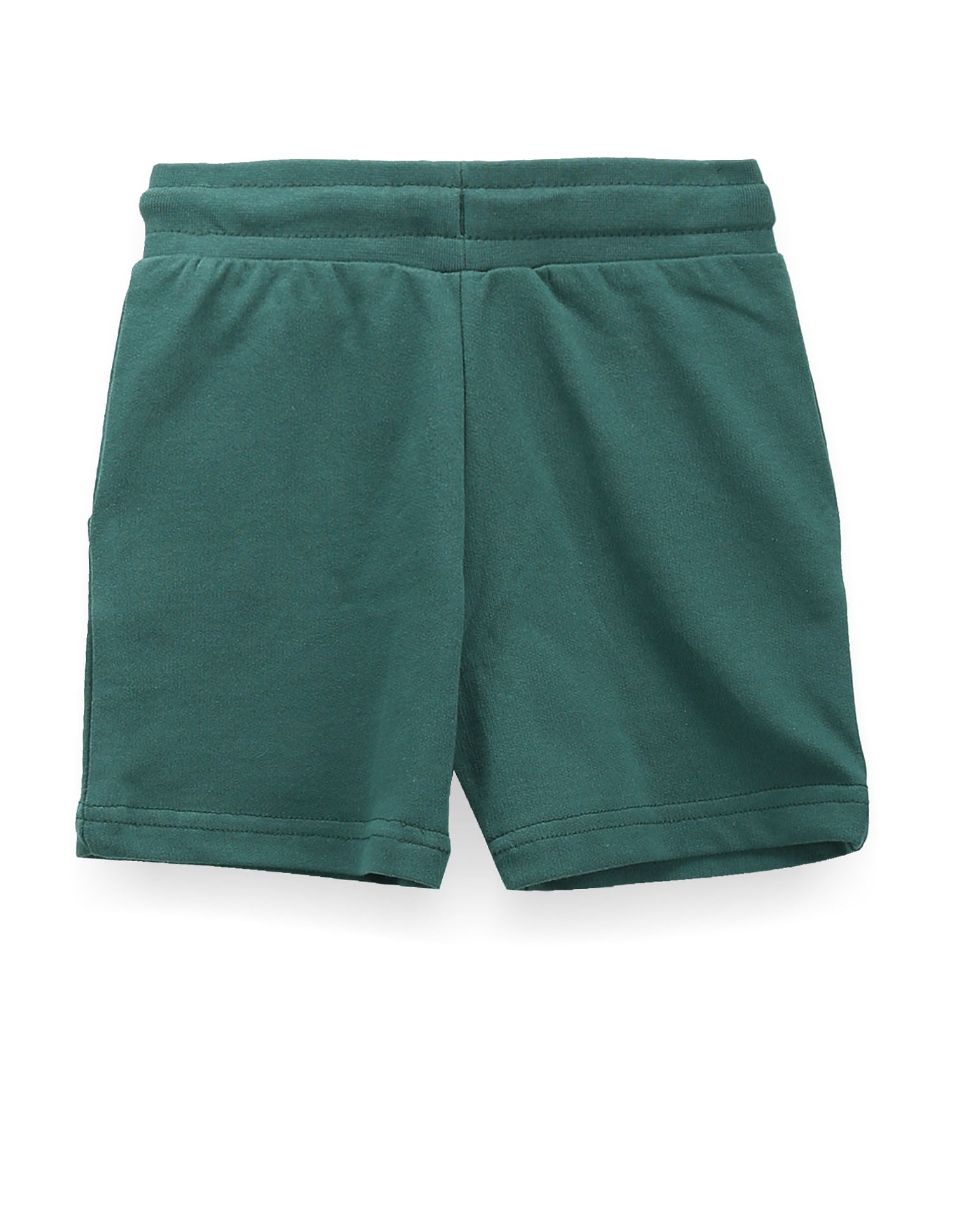 Boys Mid Rise Brand Print Shorts Green - U.S. POLO ASSN. | Large