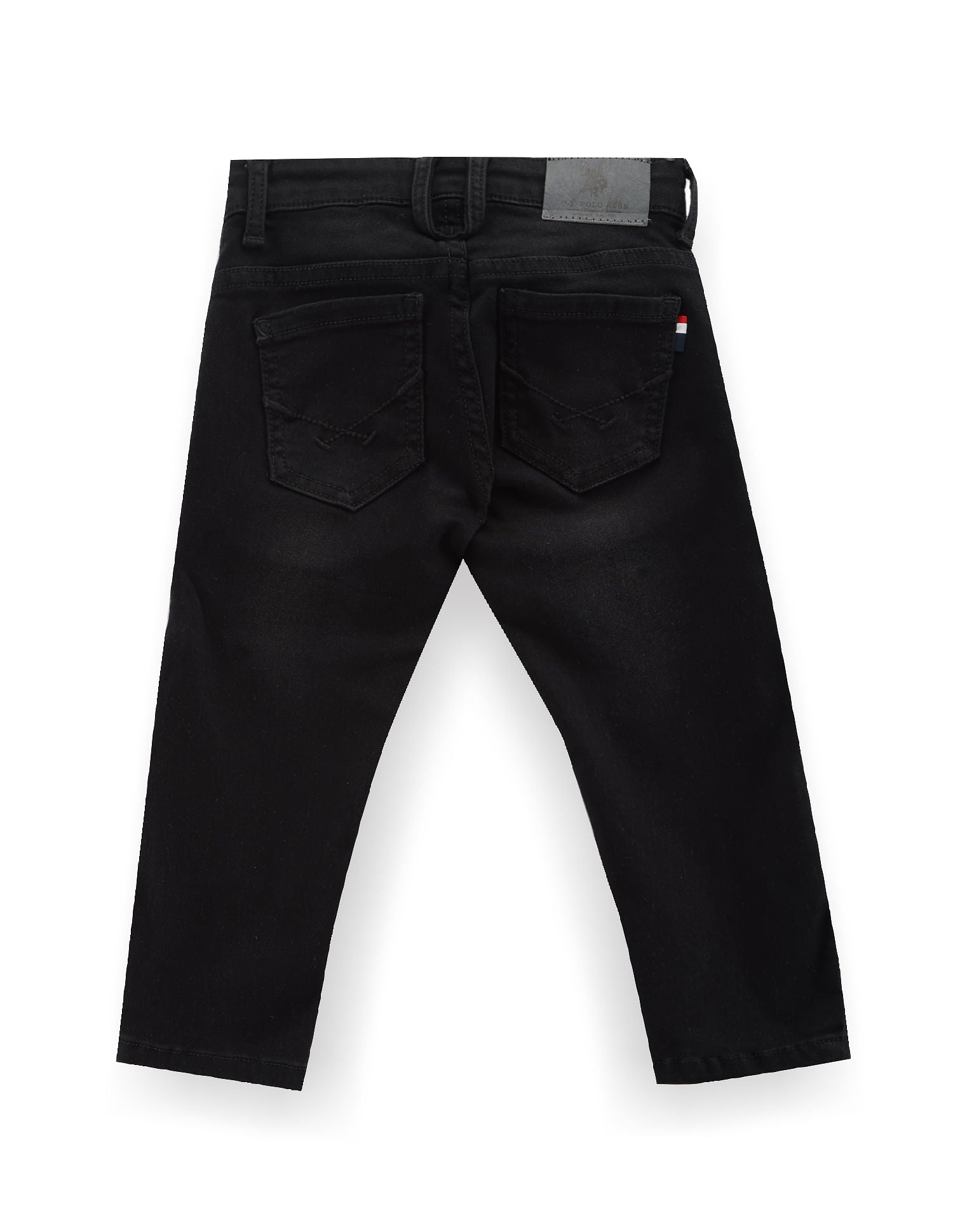 Boys Slim Fit Black Jeans Black - U.S. POLO ASSN. | Large