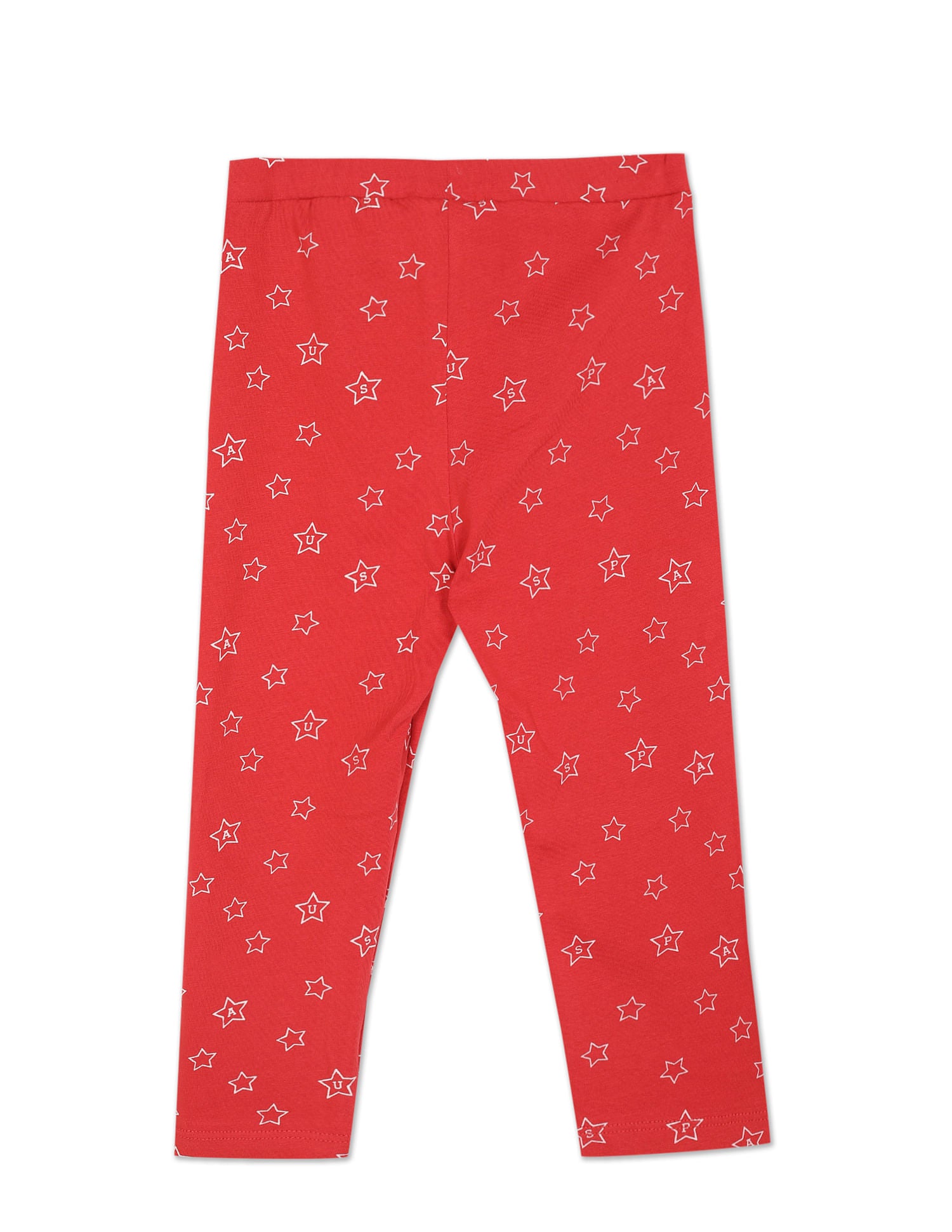 Mid Rise Printed Track Pants Red - U.S. POLO ASSN. | Large