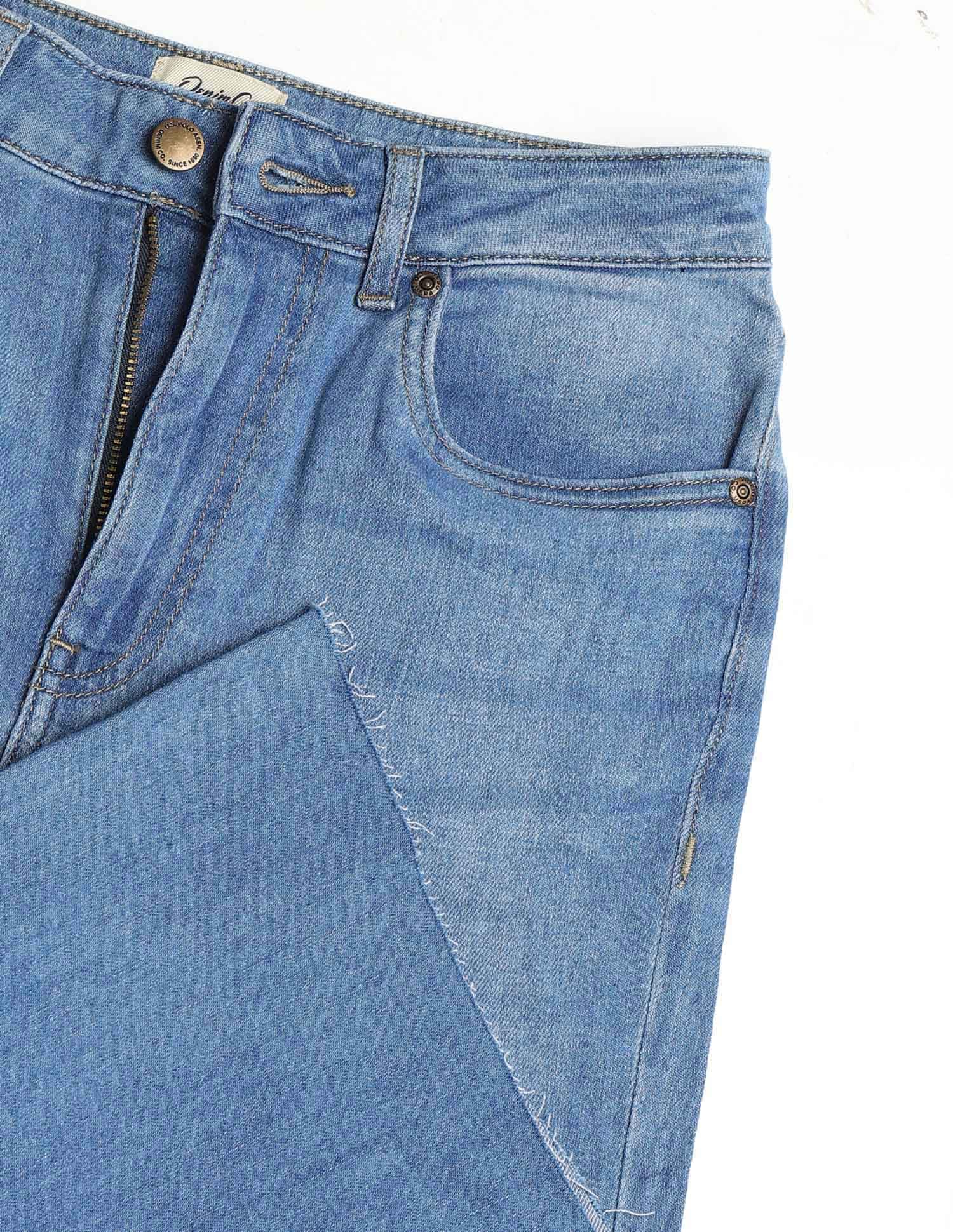High Rise Bootcut Jeans Blue - U.S. Polo Assn. India | Large