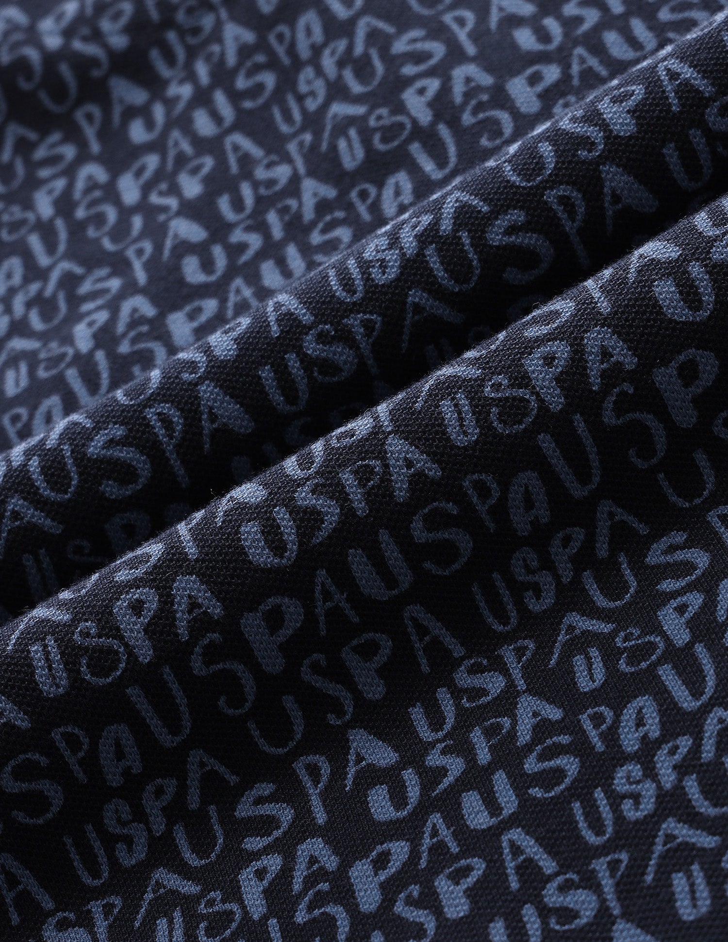 Boys Brand Printed Regular Fit Polo Shirts Navy - U.S. POLO ASSN. | Large