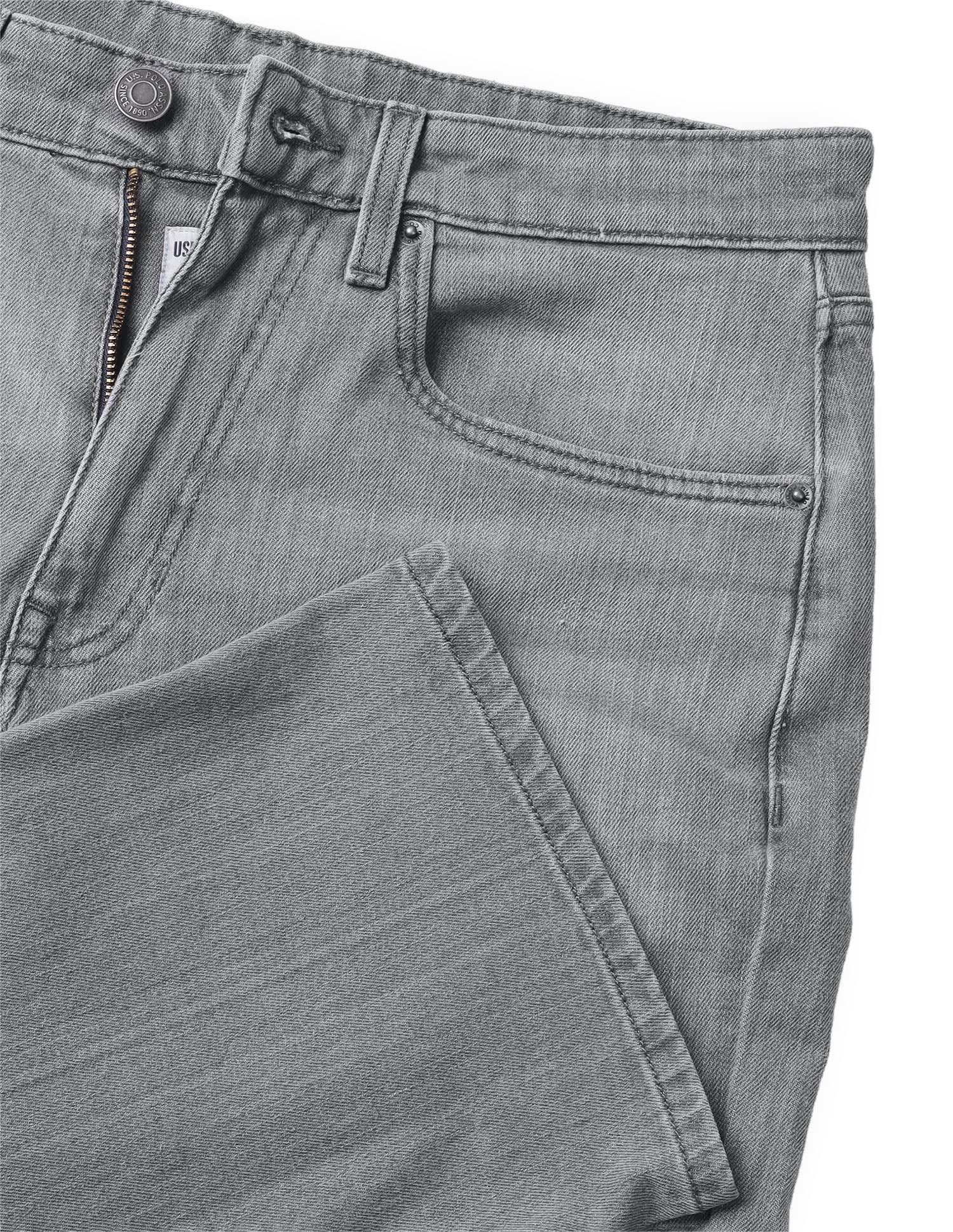 Connor Bootcut Fit Grey Jeans Mid Grey - U.S. Polo Assn. India | Large