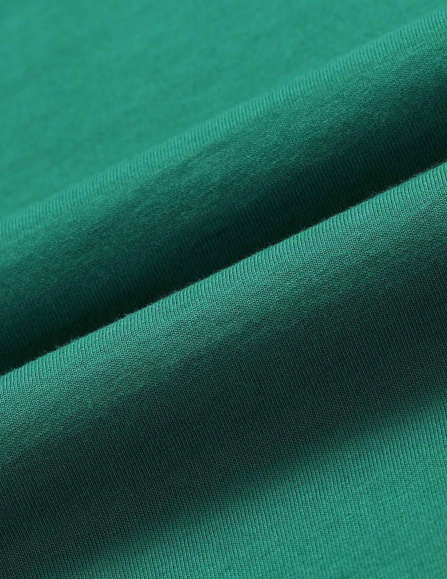 Solid Pure Cotton T-Shirt Dark Green - U.S. POLO ASSN. | Large