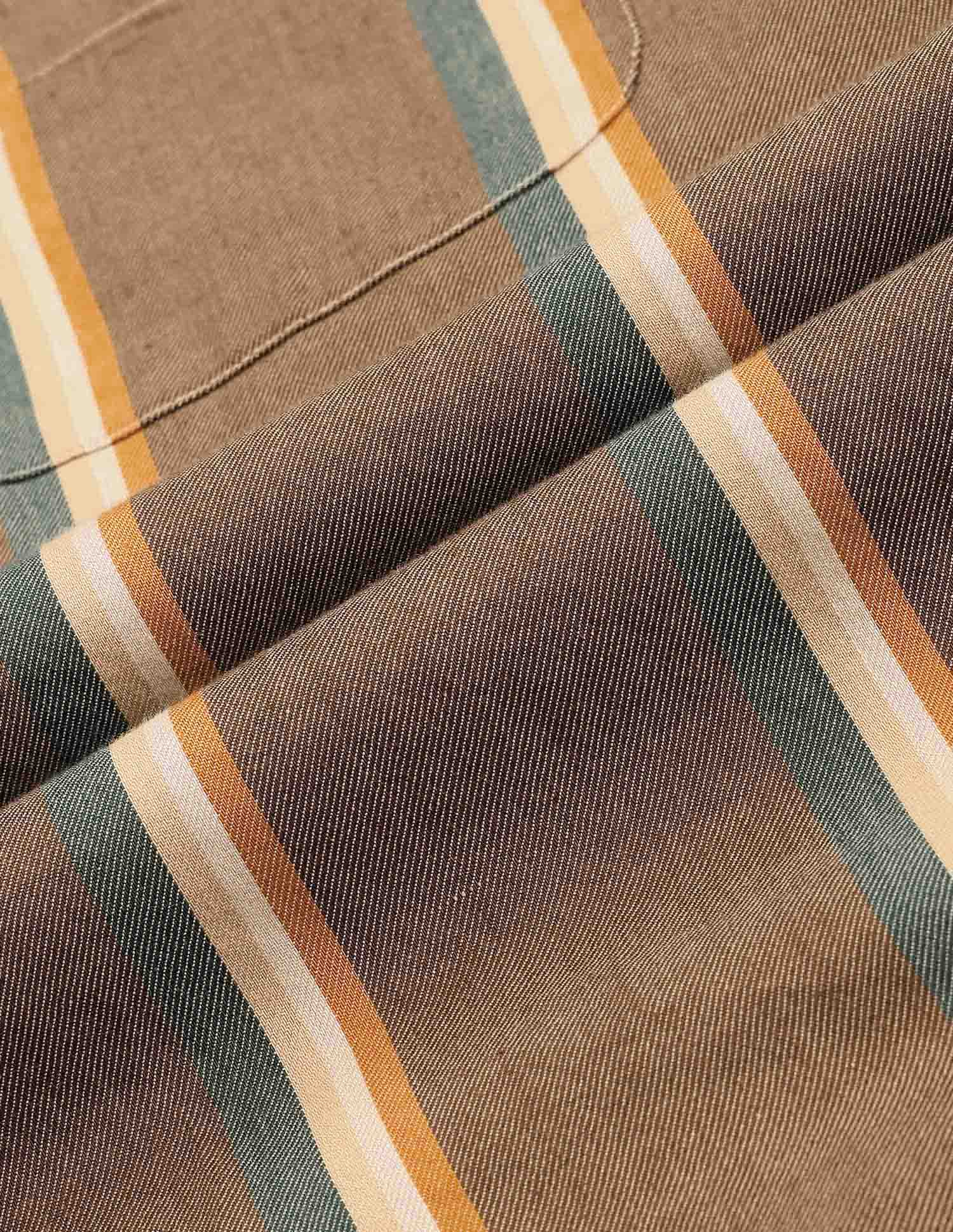 Pure Cotton Slim Fit Shirt Brown - U.S. POLO ASSN. | Large