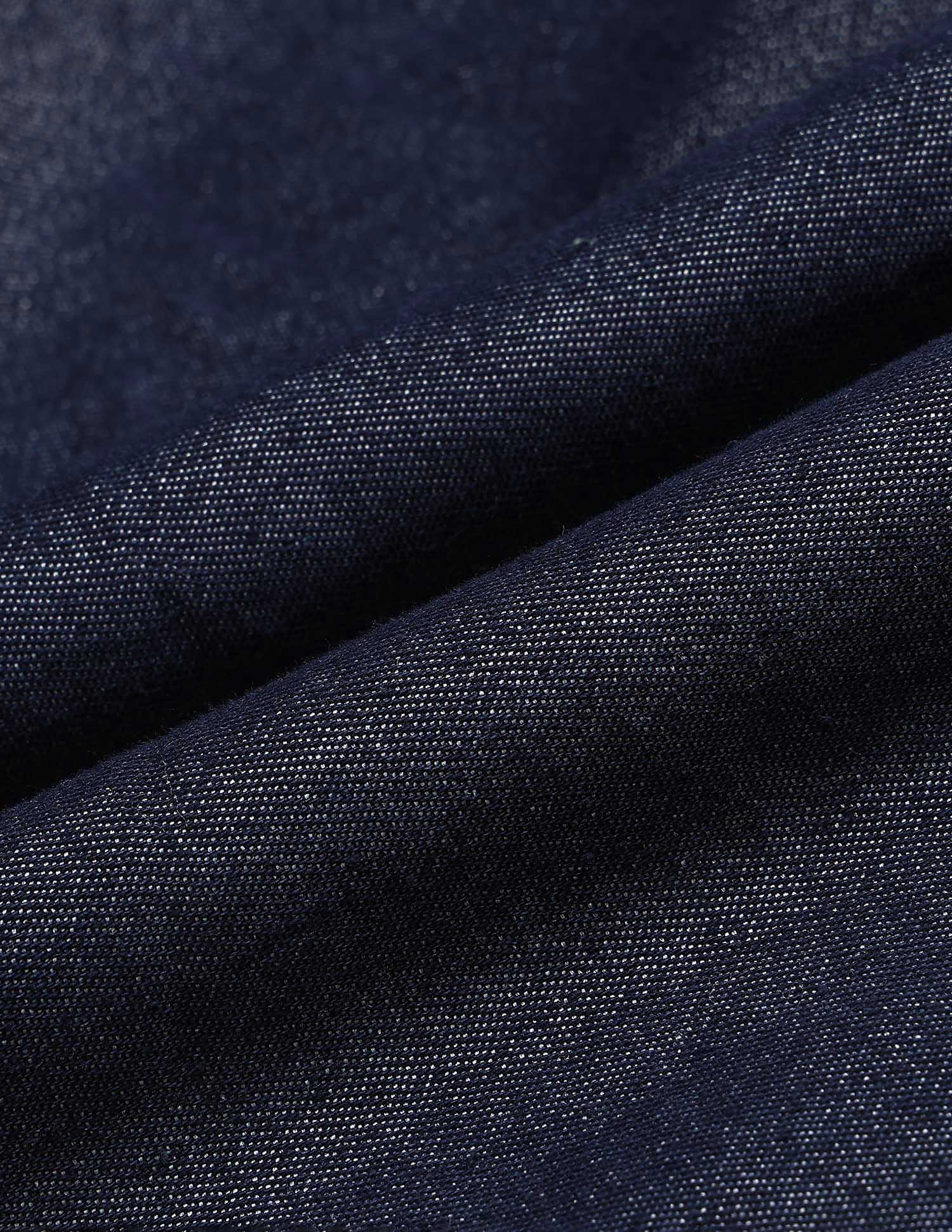 Girls Solid Shirt Dress Blue - U.S. POLO ASSN. | Large