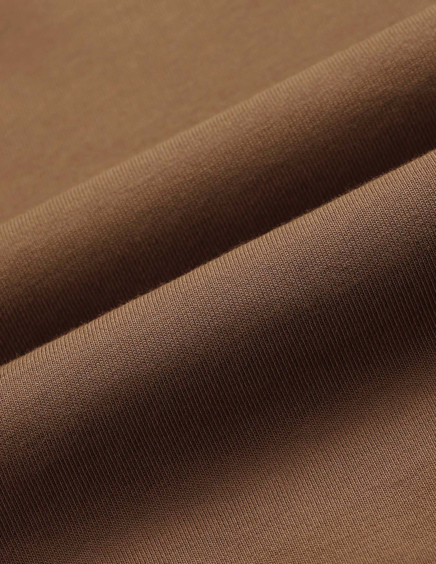 Raglan Fit Brand Printed Sweatshirt Brown - U.S. POLO ASSN. | Large