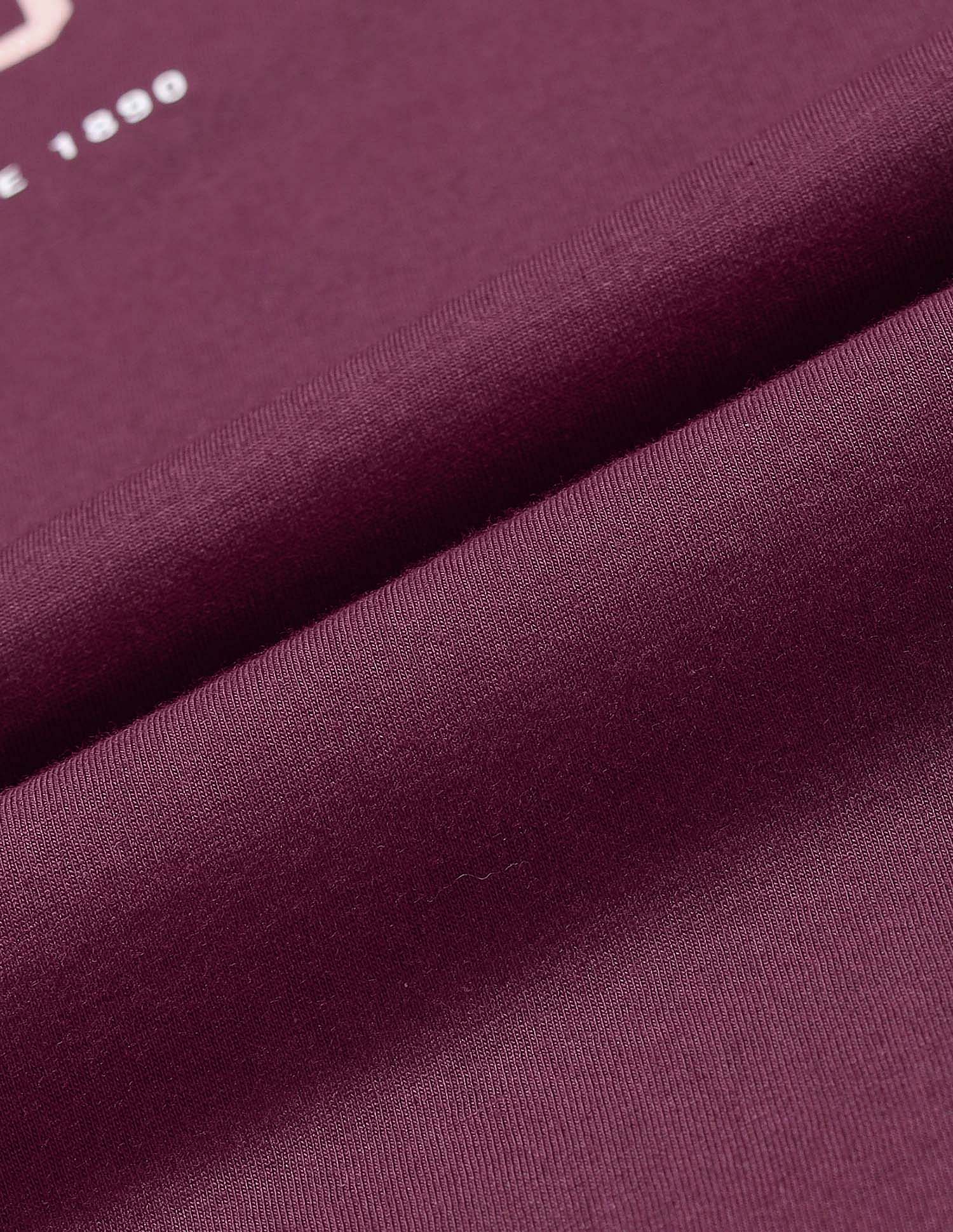 Regular Fit Brand Printed Lounge T-Shirt Maroon - U.S. POLO ASSN. | Large