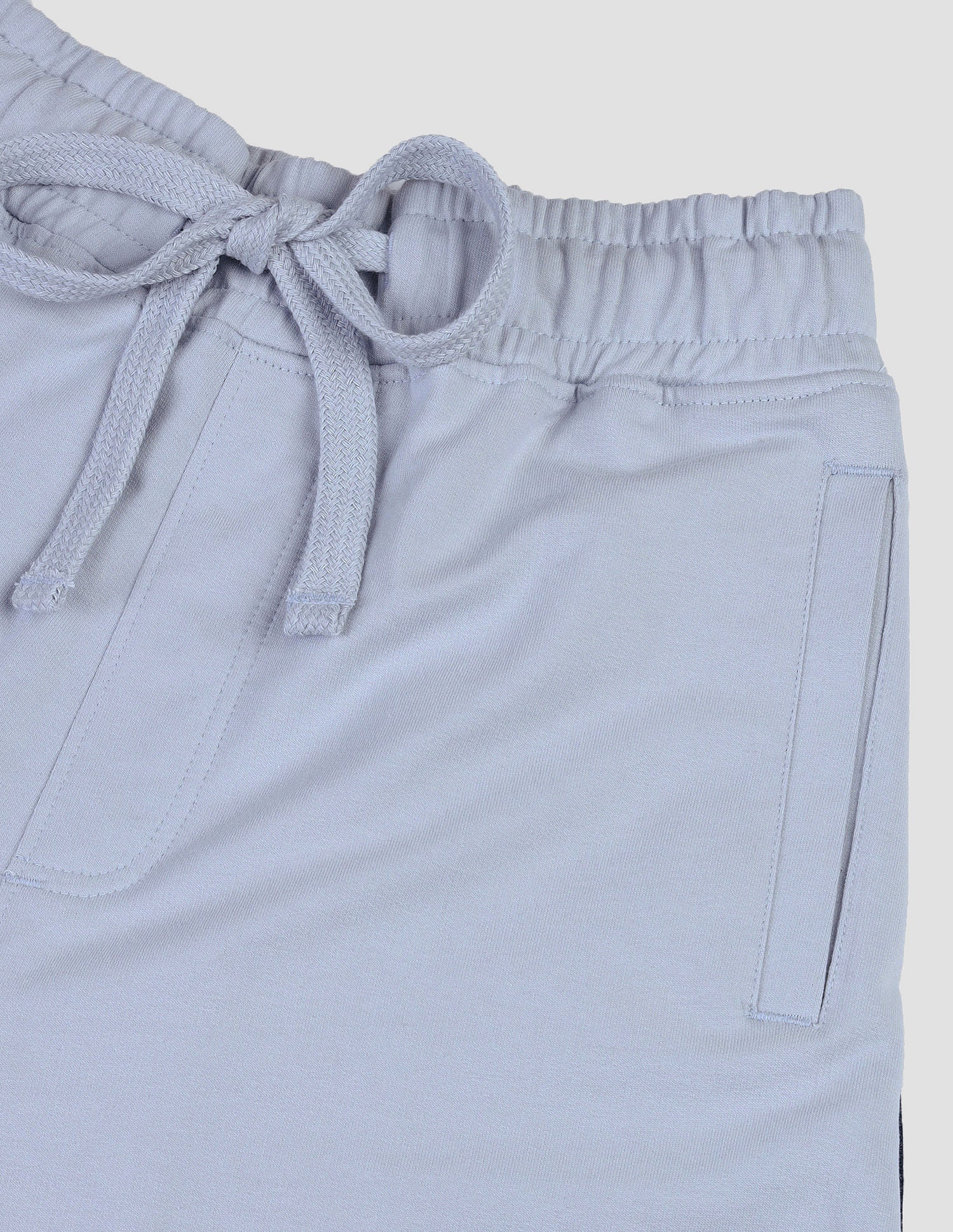 Pure Cotton Solid OJ003 Joggers - Pack Of 1 Light Blue - U.S. POLO ASSN. | Large