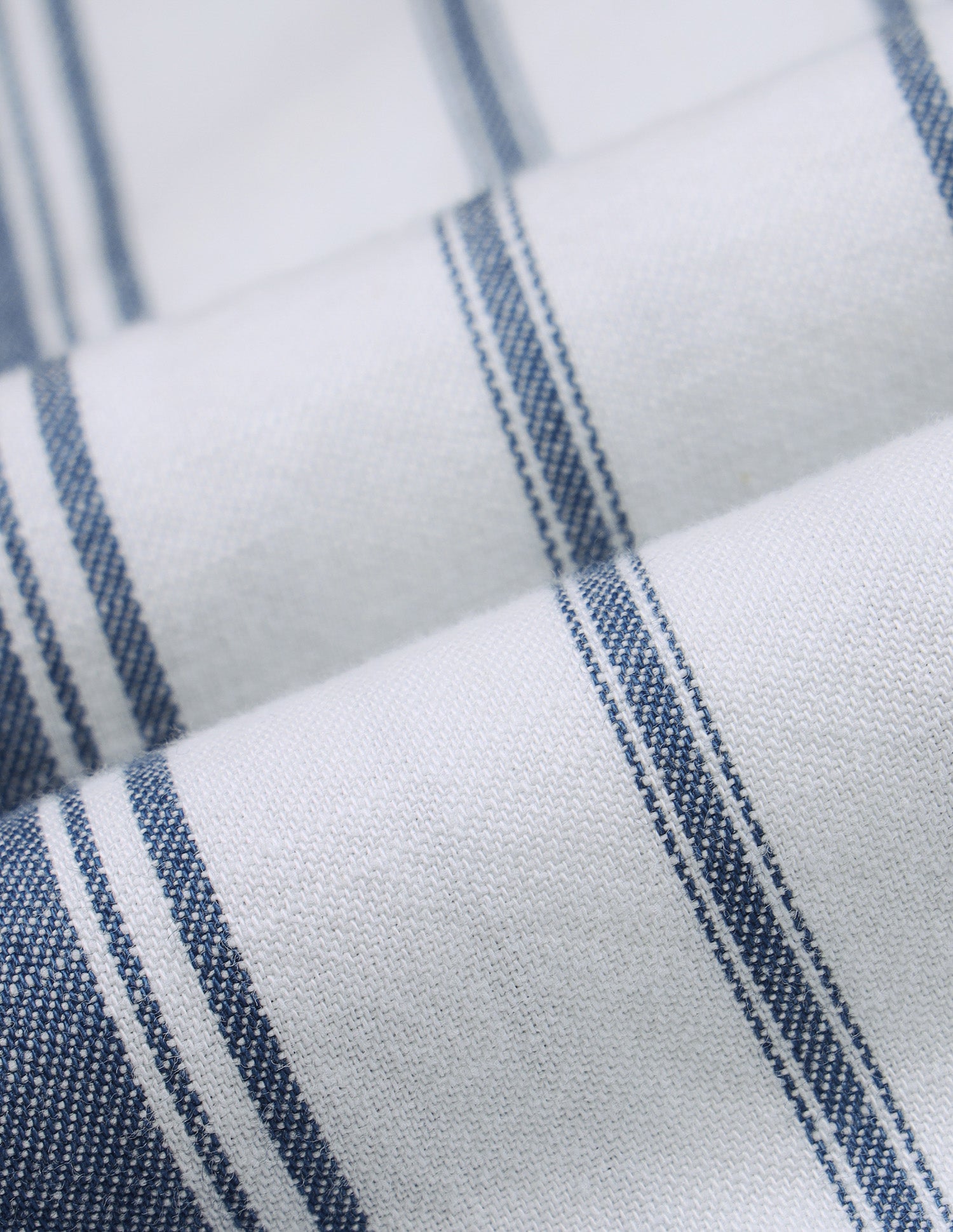 Vertical Striped Regular Fit Shirt Blue - U.S. Polo Assn. India | Large