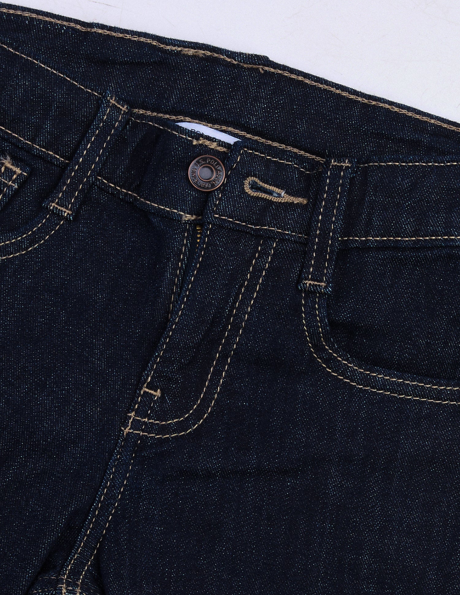 Connor Bootcut Fit Blue Jeans Rinse Blue - U.S. Polo Assn. India | Large