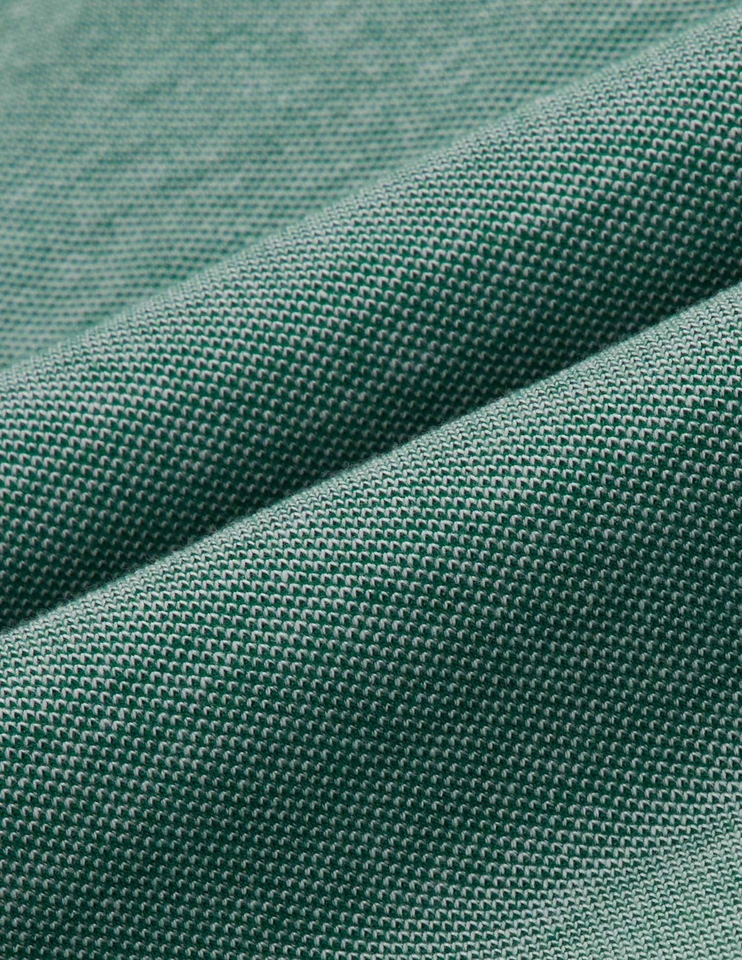 Heathered Regular Fit Polo Shirt Green - U.S. Polo Assn. India | Large