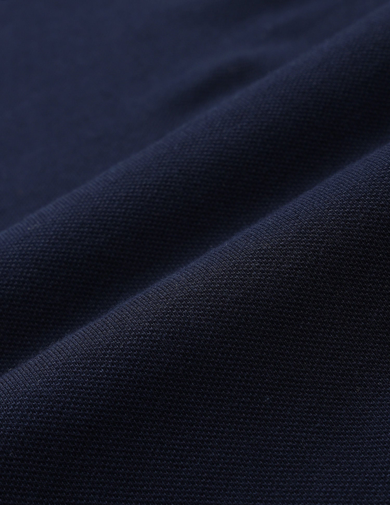 Solid Slim Fit Polo Shirt Navy - U.S. Polo Assn. India | Large