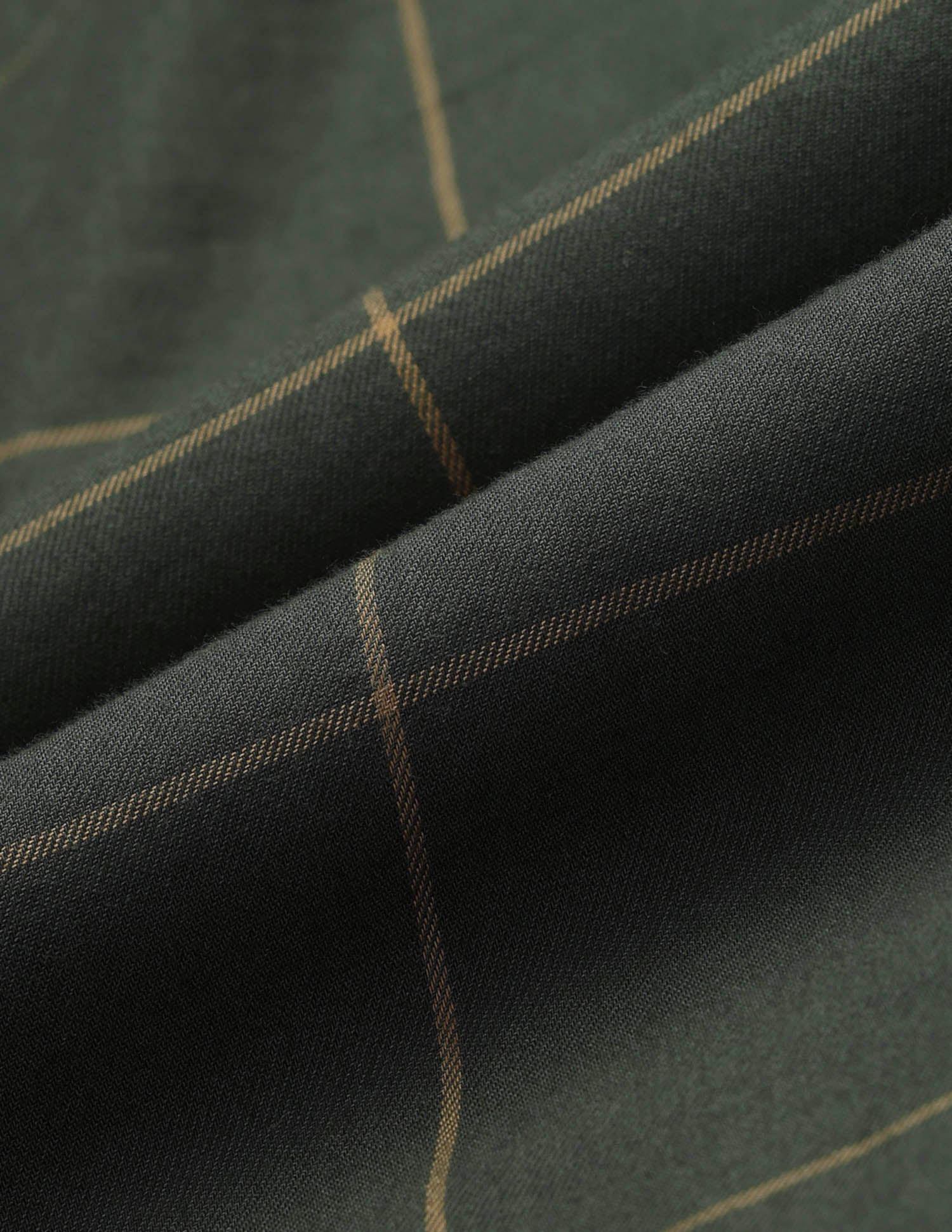 Pure Cotton Tailored Fit Shirt Dark Green - U.S. Polo Assn. India | Large