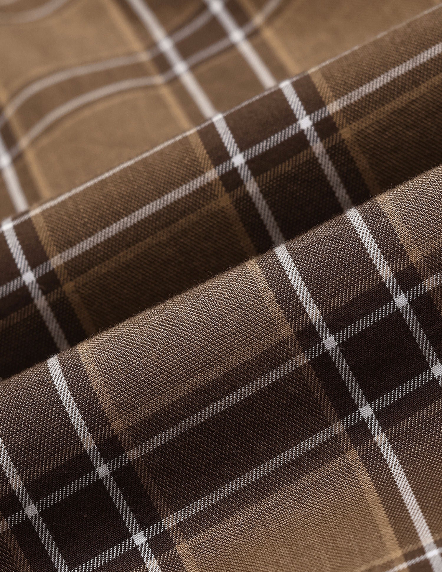 Plaid Checked Regular Fit Shirt Brown - U.S. Polo Assn. India | Large
