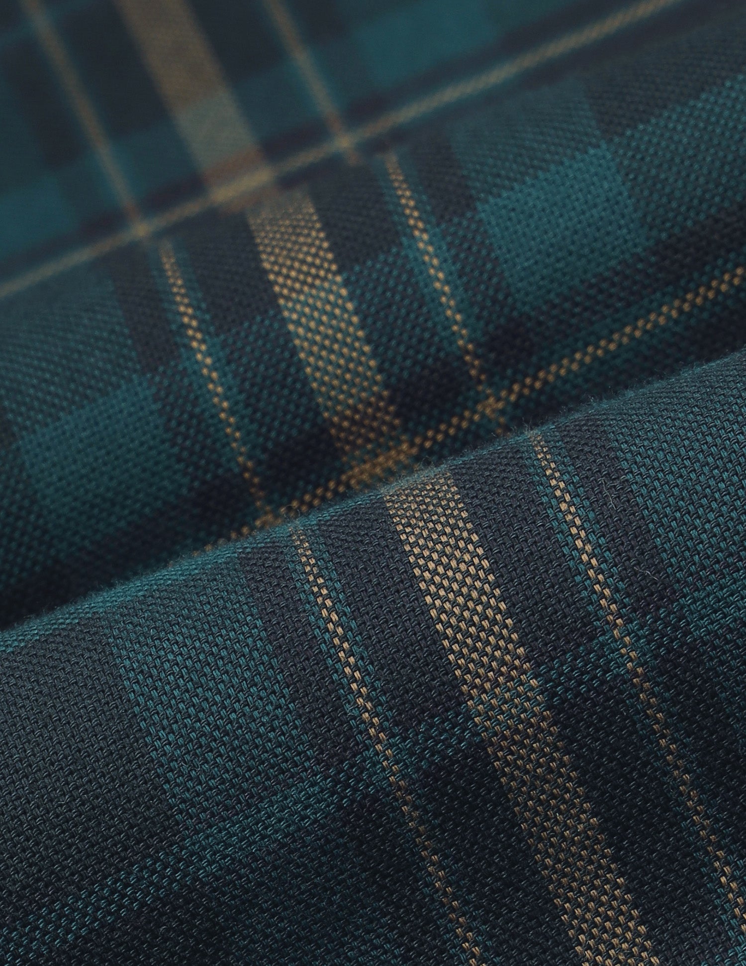 Tailored Fit Tartan Checked Shirt Teal - U.S. Polo Assn. India | Large