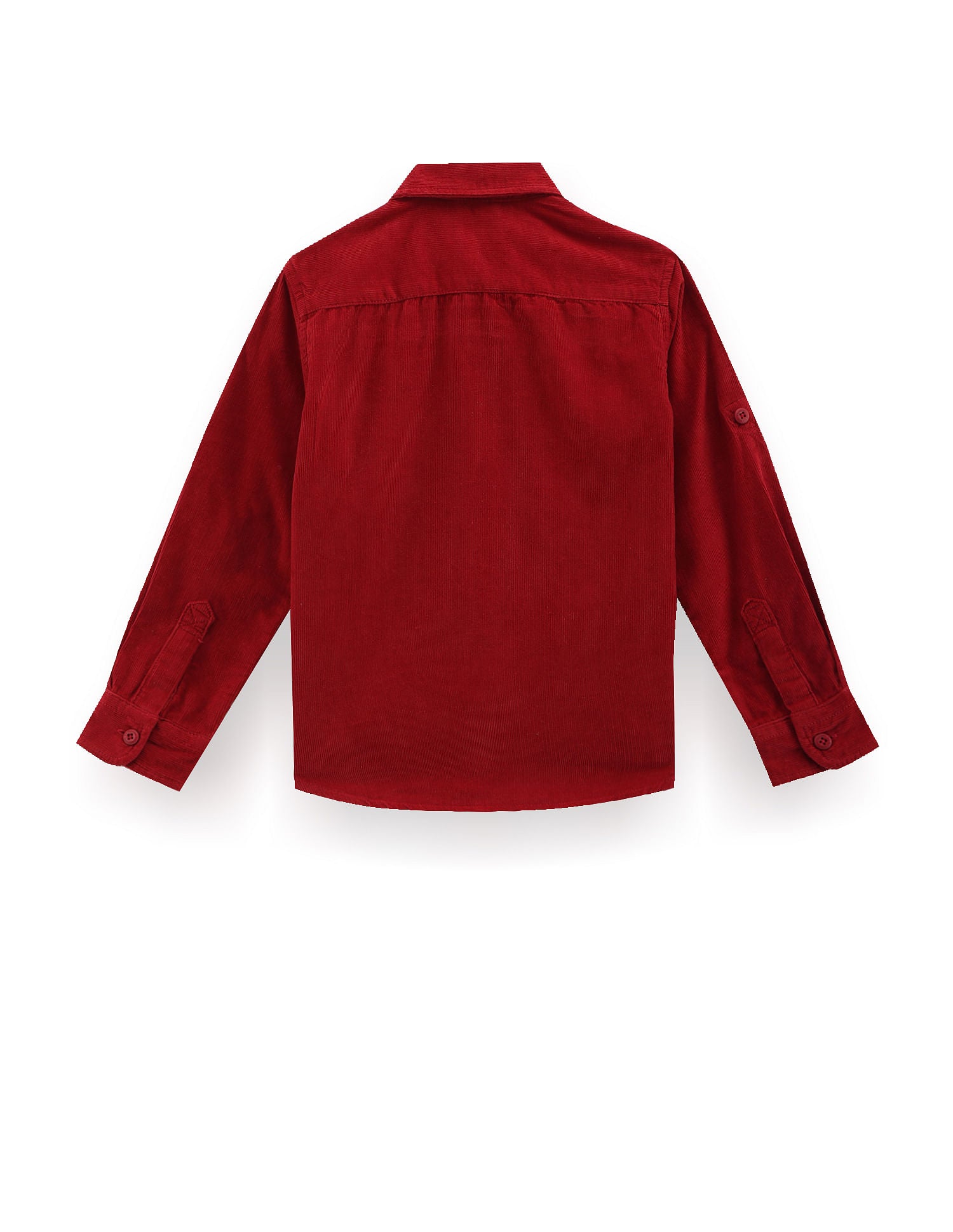Boys Solid Corduroy Shirt Red - U.S. POLO ASSN. | Large