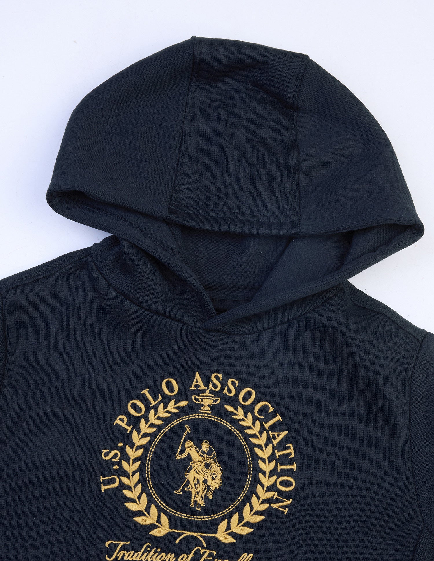 Brand Embroidered Regular Fit Sweatshirt Navy - U.S. Polo Assn. India | Large