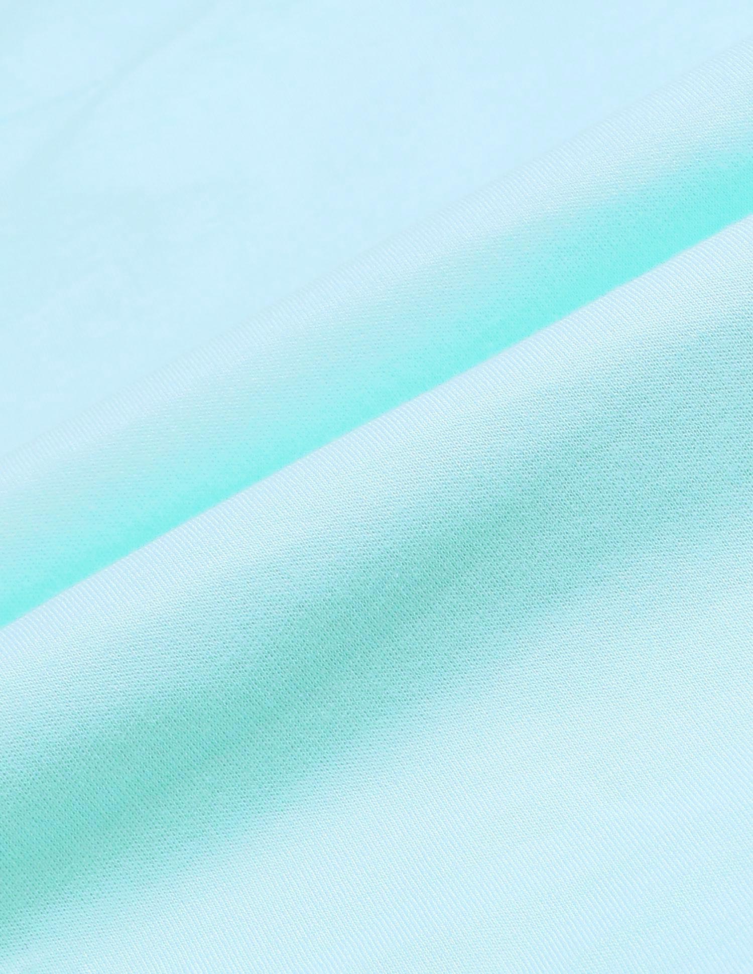 Boys Solid Regular Fit T-Shirt Light Blue - U.S. POLO ASSN. | Large