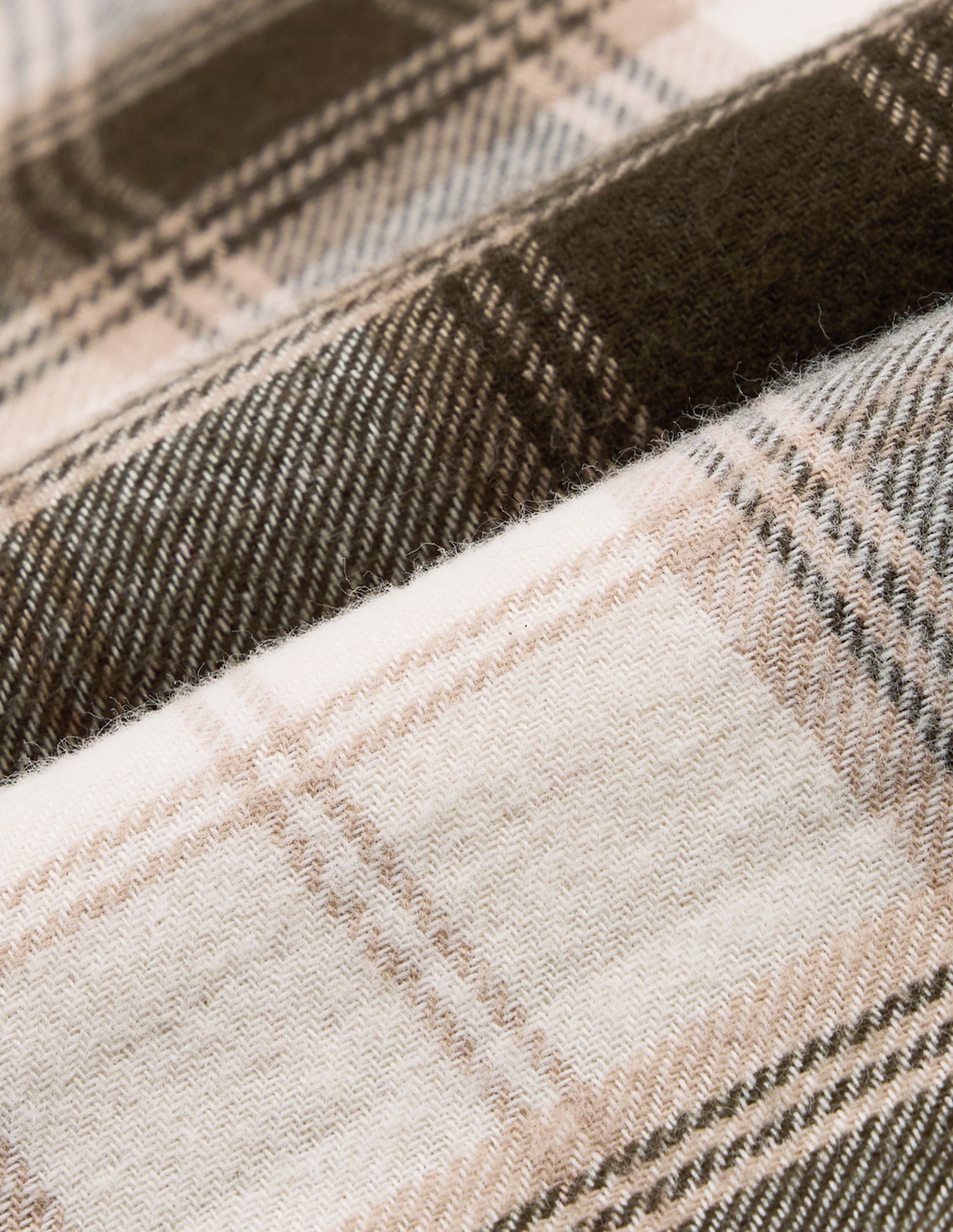 Plaid Checked Twill Shirt Beige - U.S. Polo Assn. India | Large