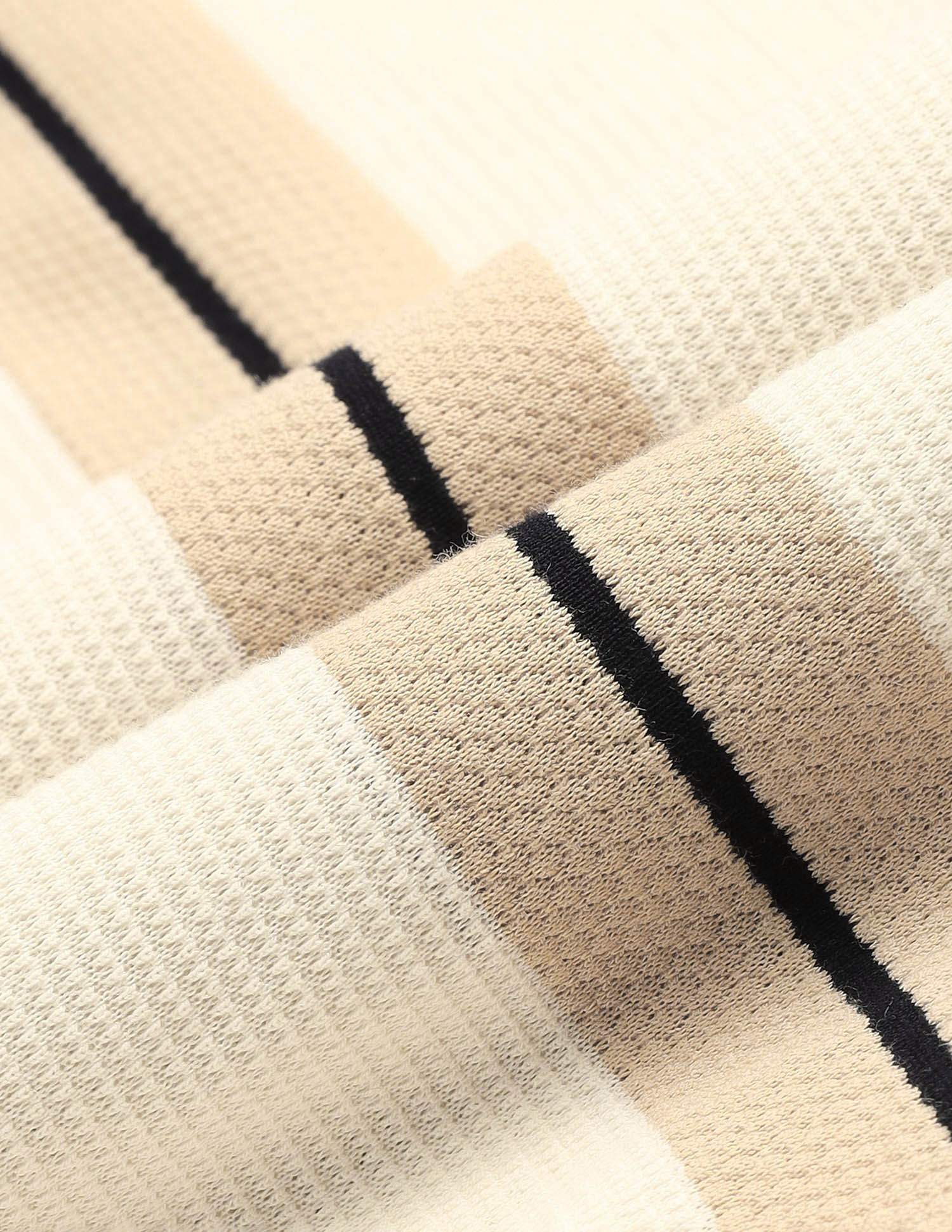 Vertical Striped Sotogrande Slim Fit Polo Shirt Beige - U.S. Polo Assn. India | Large