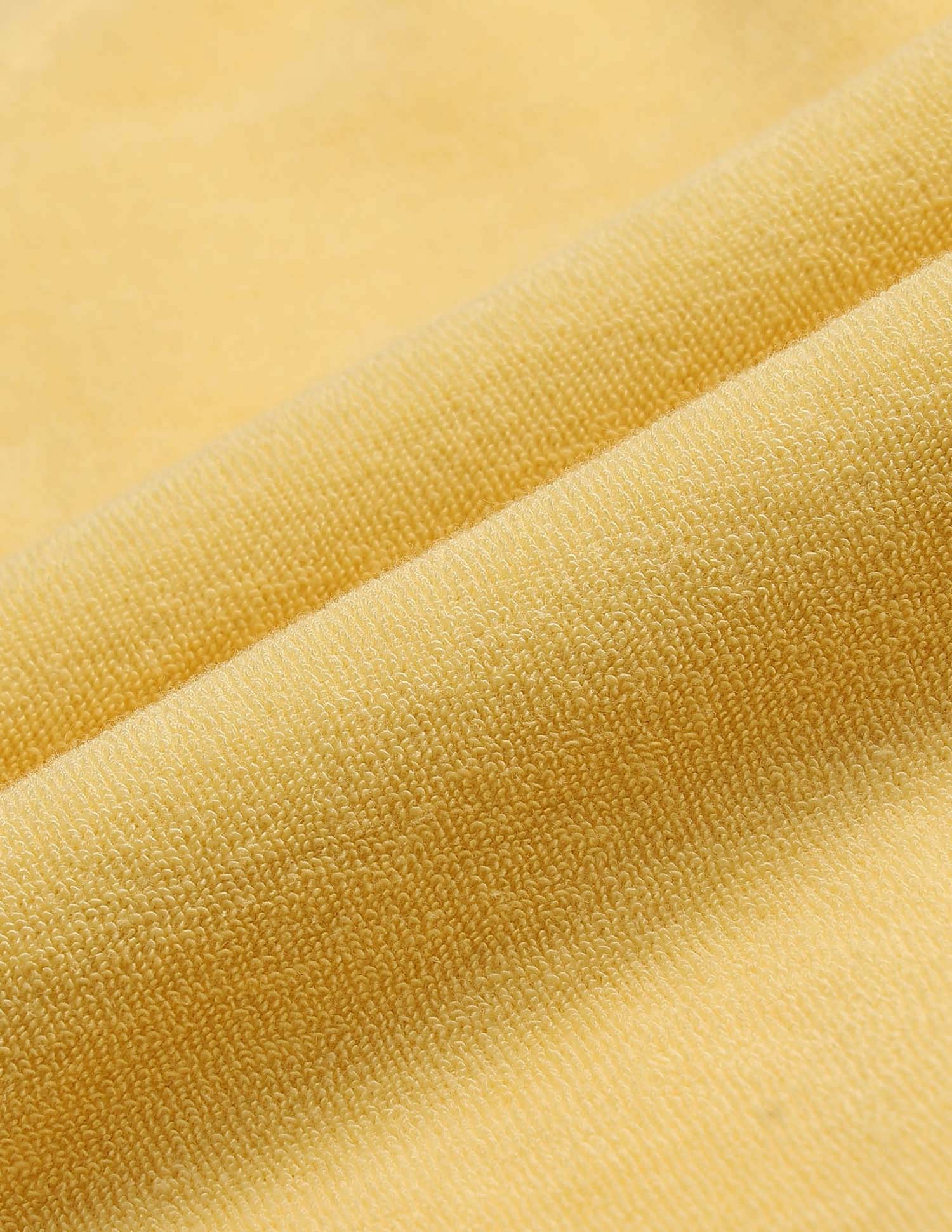 Boys Solid Boxy Fit Polo Shirt Yellow - U.S. POLO ASSN. | Large