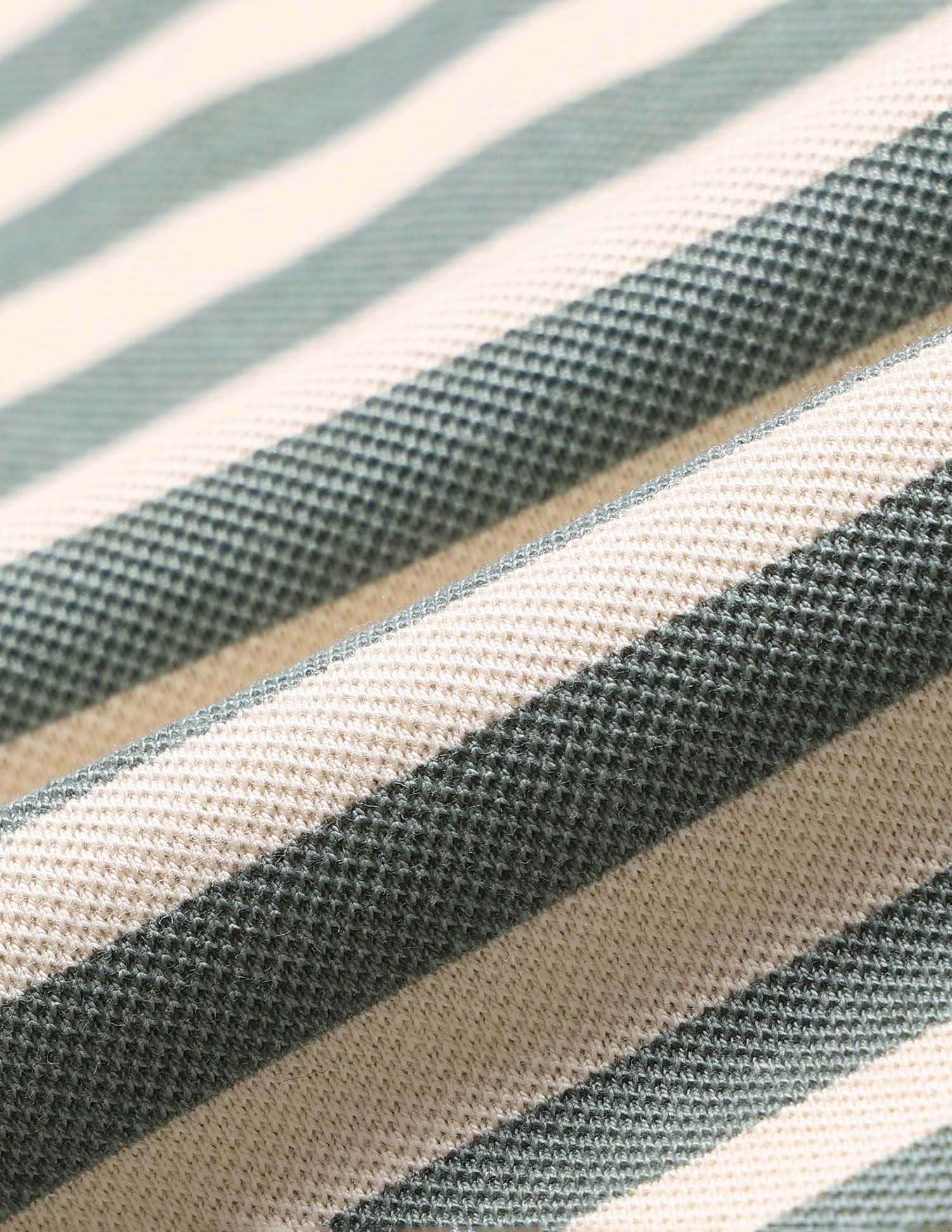 Horizontal Striped Slim Fit Polo Shirt Light Olive - U.S. POLO ASSN. | Large