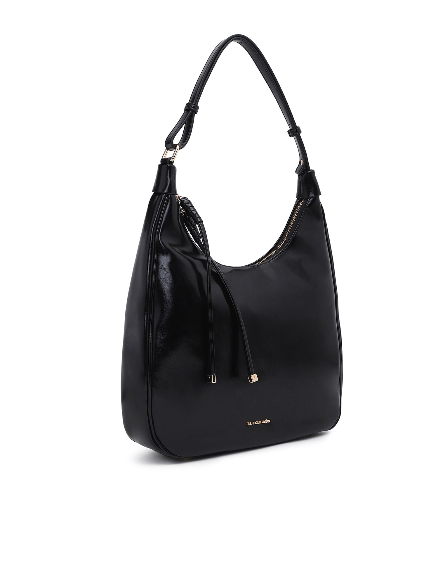Women Autumn Shoulder Bag Black - U.S. POLO ASSN. | Large