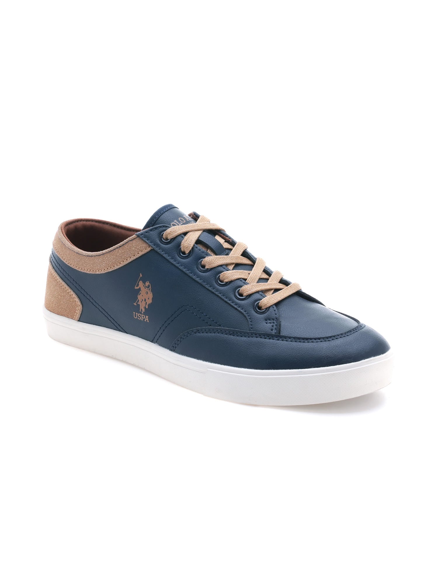 Men Monton 7.0 Colourblocked Sneakers Navy - U.S. Polo Assn. India | Large