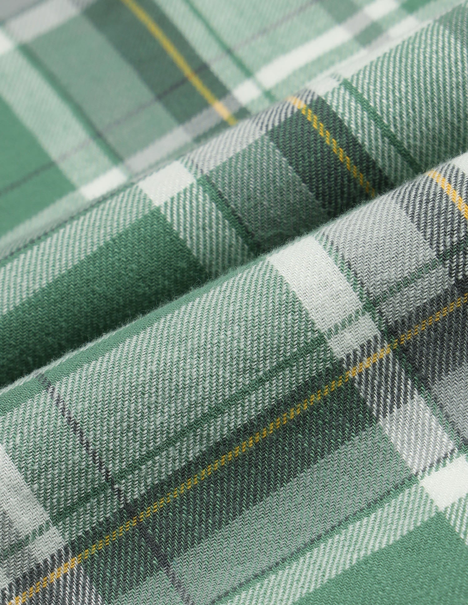 Tartan Checked Twill Shirt Green - U.S. Polo Assn. India | Large