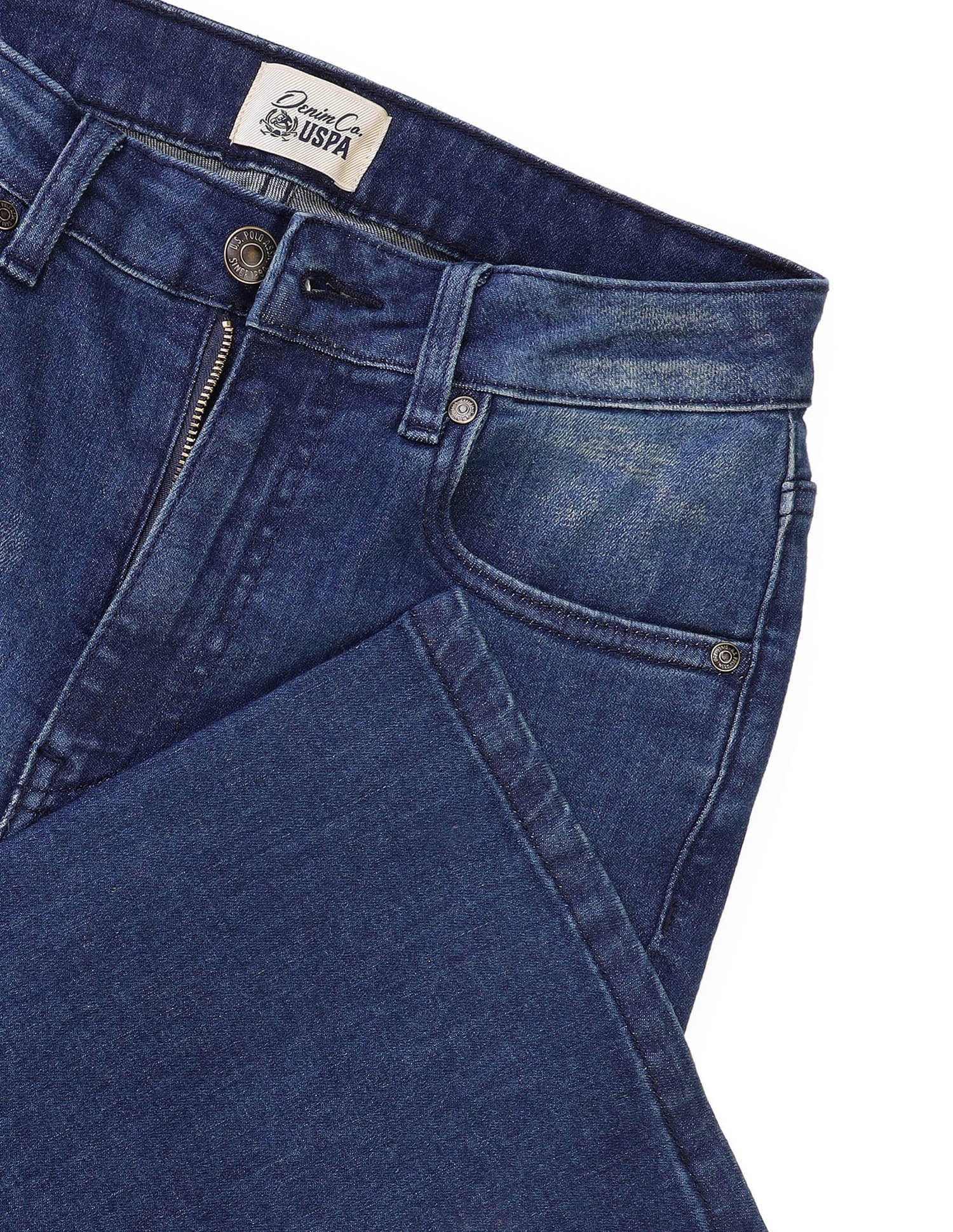 Bootcut Fit Blue Jeans Dark Blue - U.S. Polo Assn. India | Large