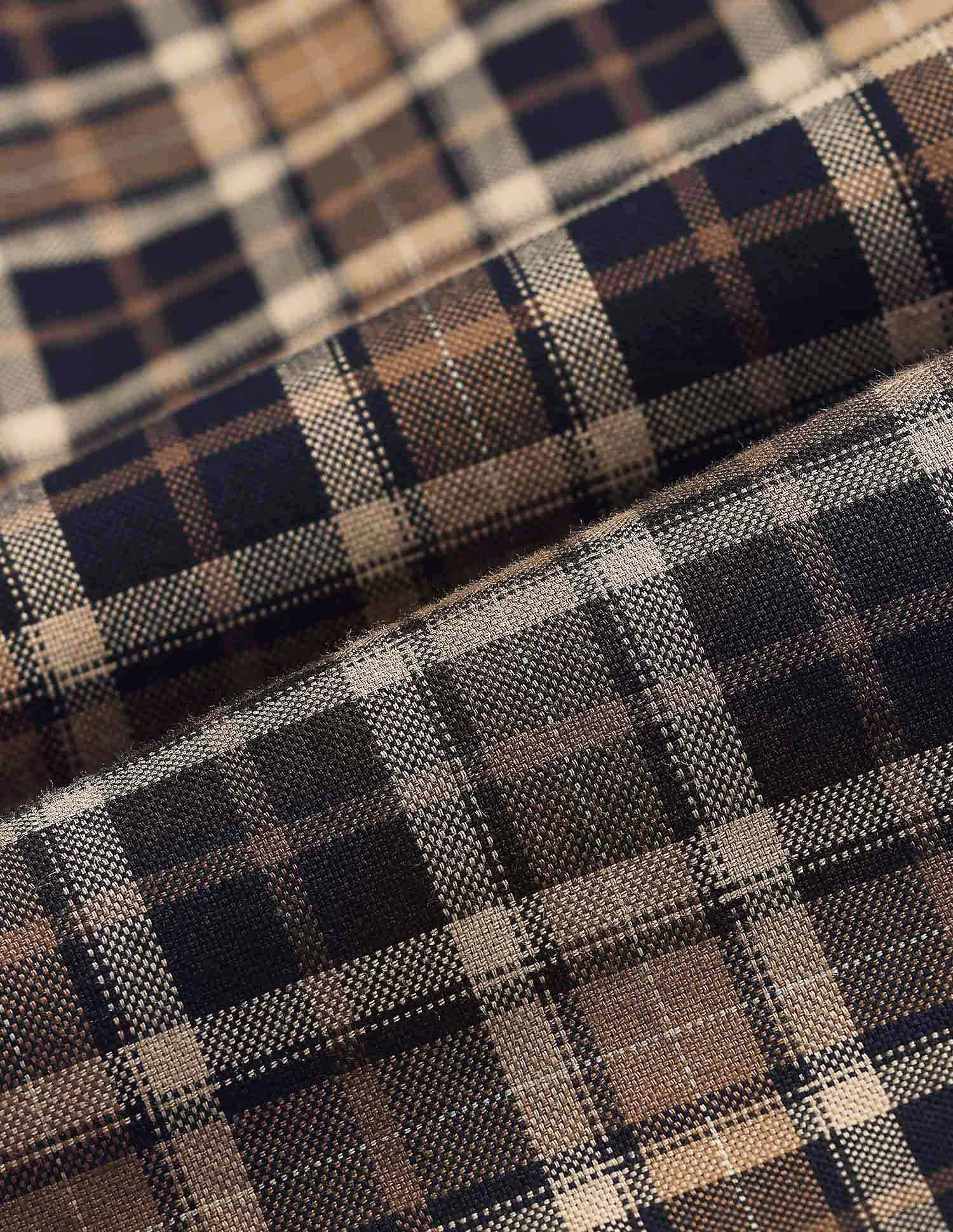 Plaid Checked Sotogrande Shirt Brown - U.S. Polo Assn. India | Large