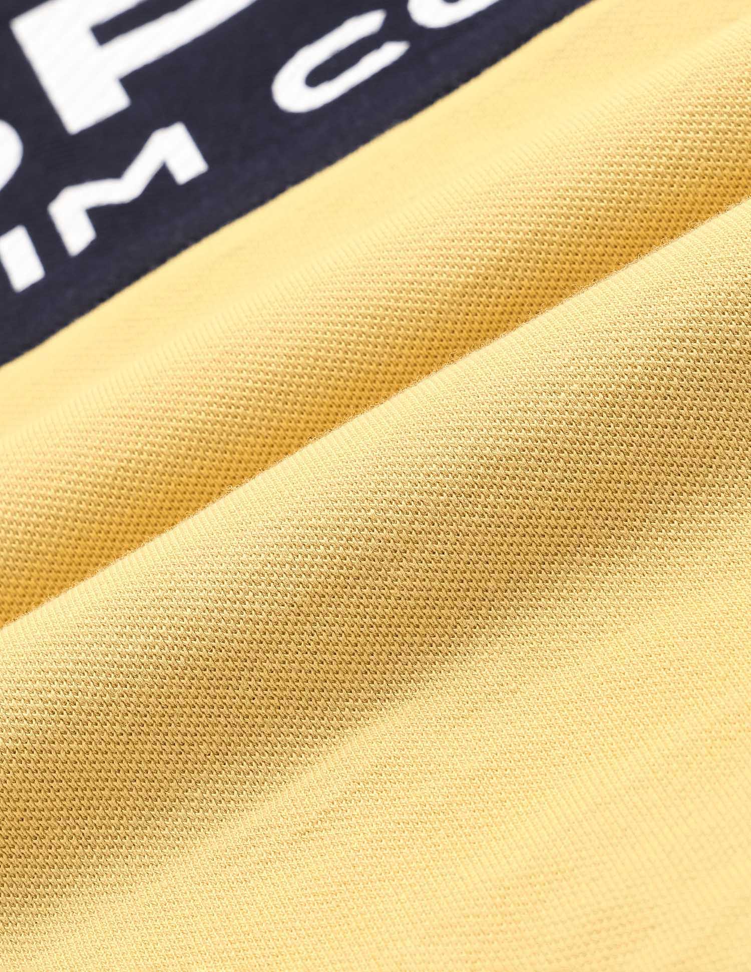 Muscle Fit Brand Printed Polo Shirt Yellow - U.S. Polo Assn. India | Large