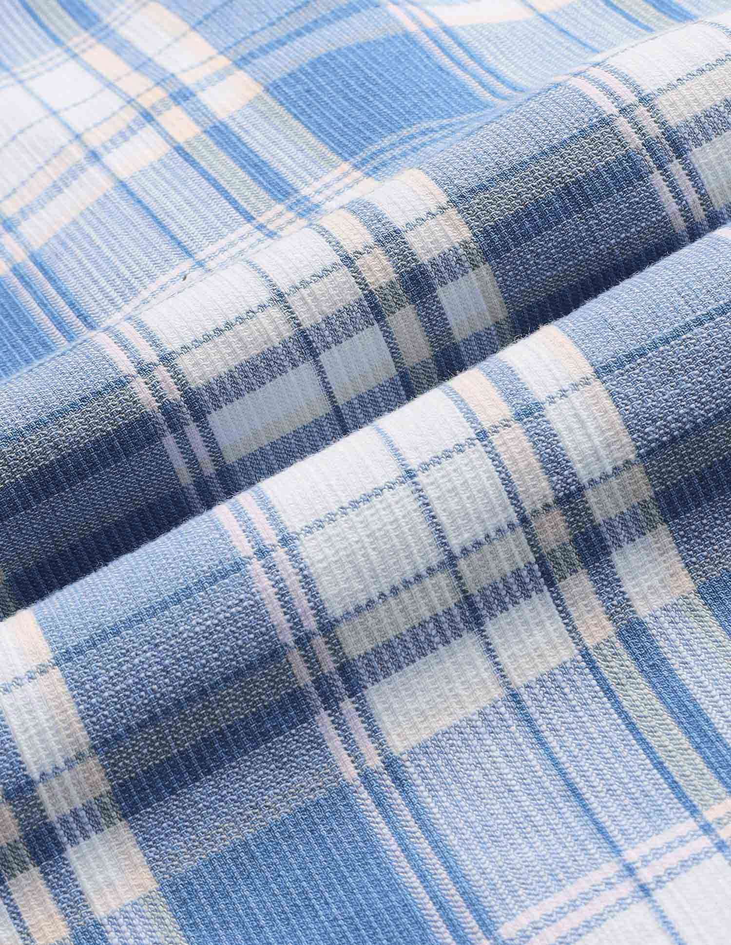 Boys Dobby All Over Printed Shirt Indigo - U.S. POLO ASSN. | Large